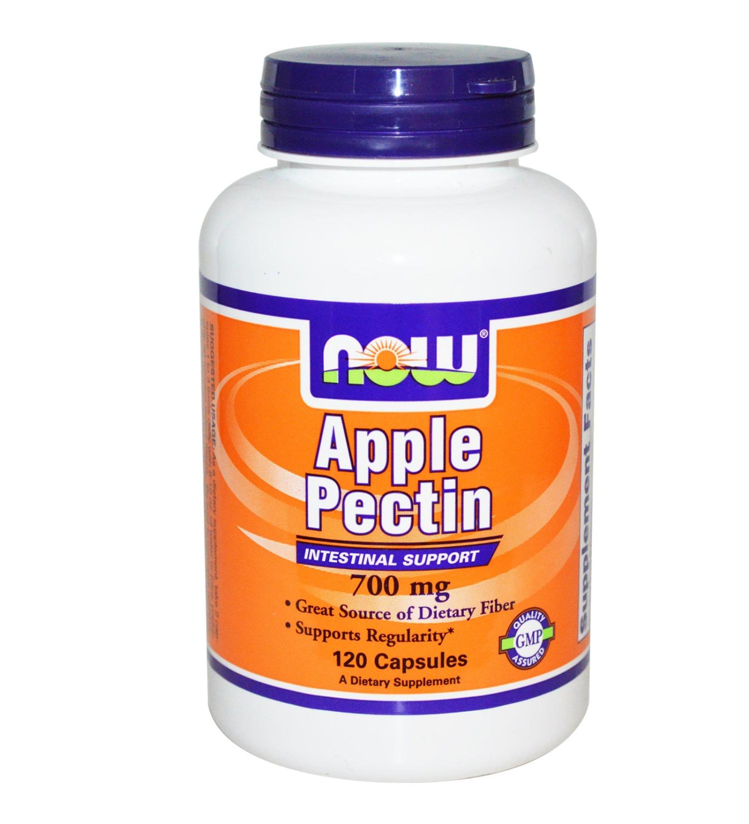 Now Foods APPLE PECTIN 700mg 120 CAPS