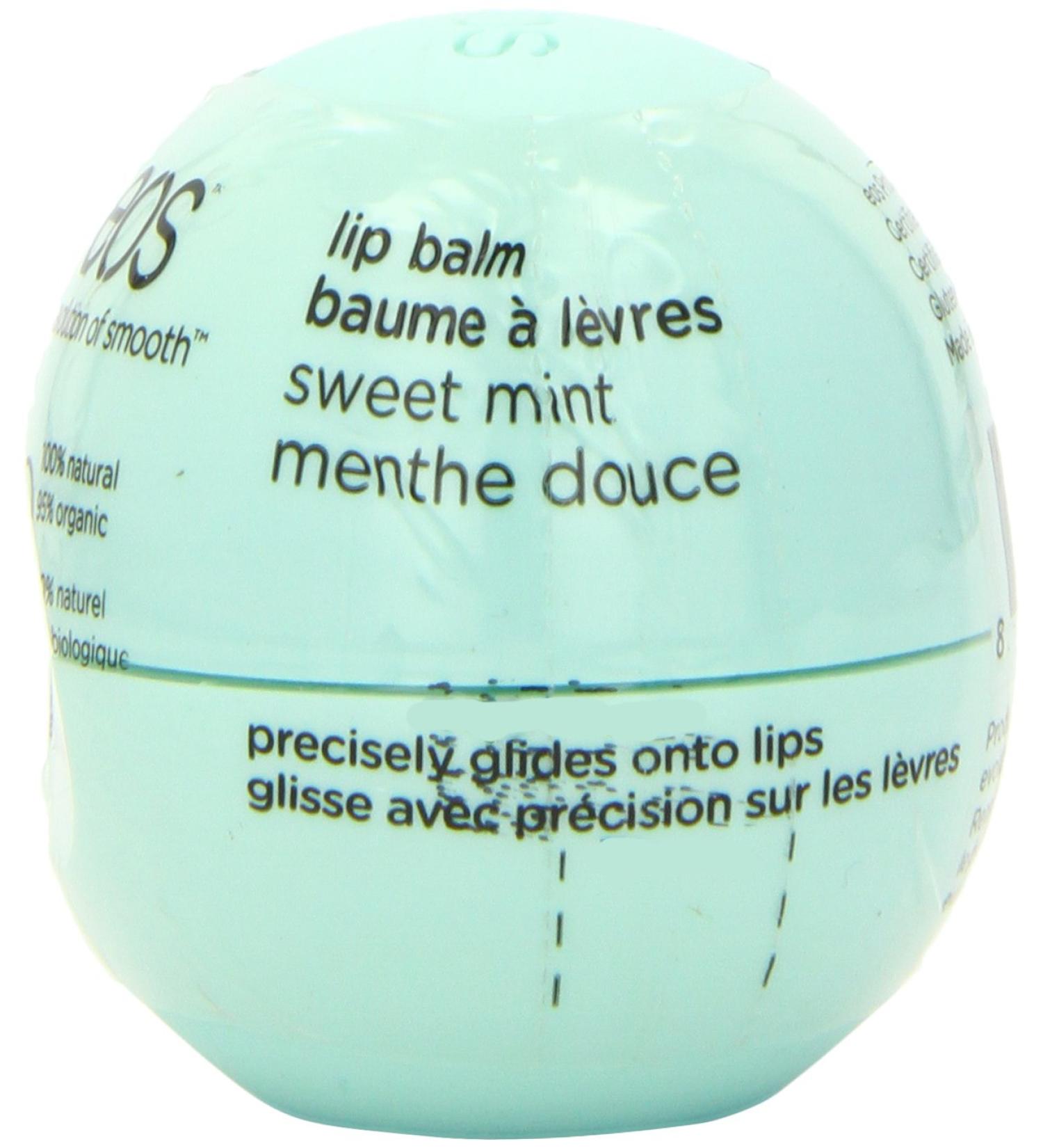 Buy EOS Lip Balm Sweet Mint Smooth Sphere - Pack of 8 | Best International Shipping Available - Buy Online on GoSupps.com
