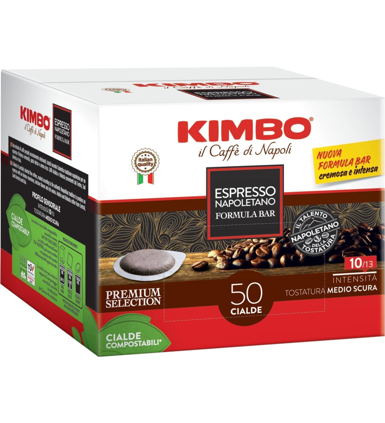  Italian Gourmet E.R. KIMBO Espresso Napoletano Box of 100 doses ESE44 7 g + Gourmet Pulp Italian Gourmet Pulp 400 g - Buy Online on GoSupps.com