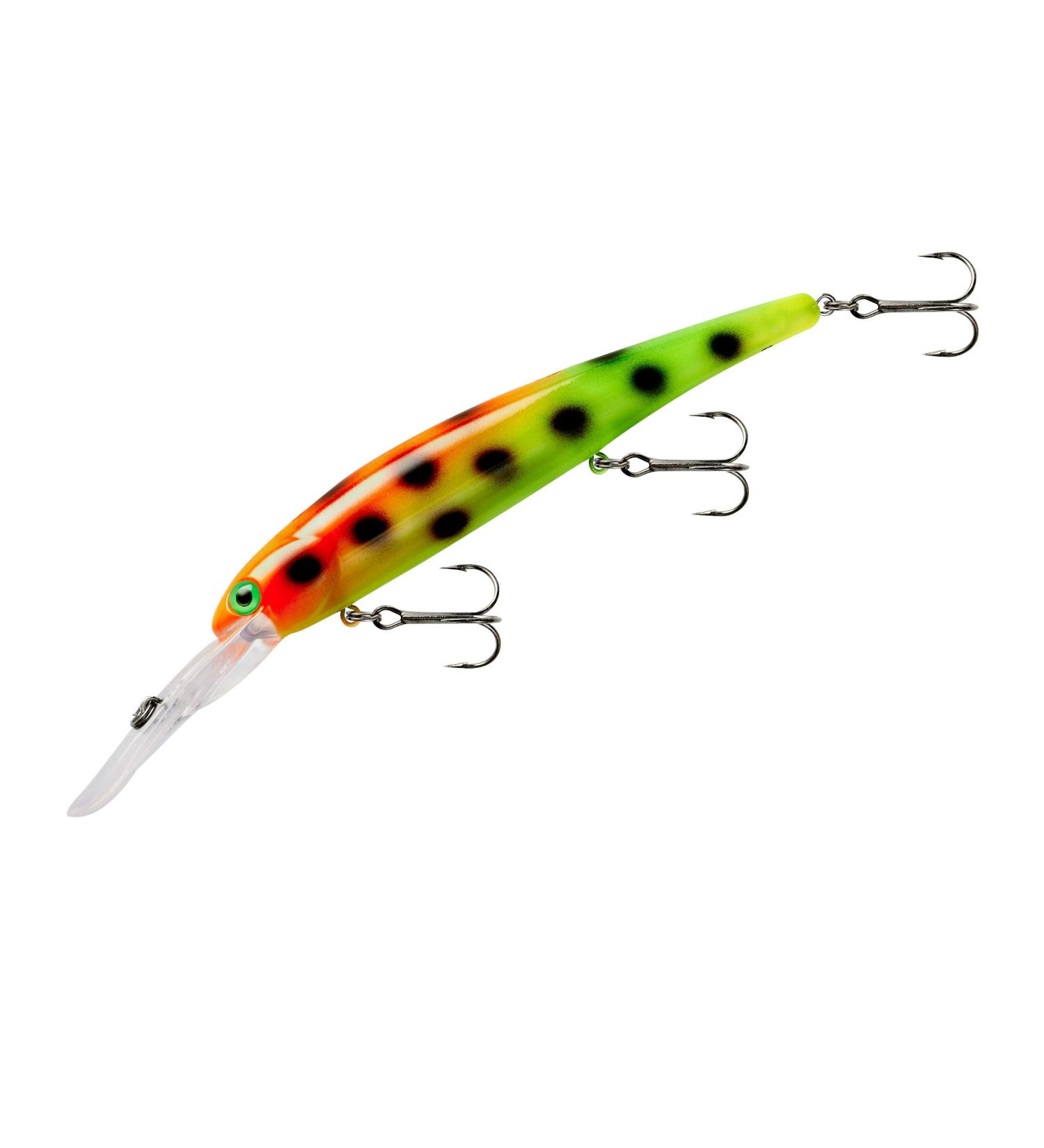 Bandit Generator Multi-Species Minnow Jerkbait Glowing Fishing Lure - Bass and Walleye 4 5/8 3/4 oz - Haley's Chameleon - Buy Online on GoSupps.com