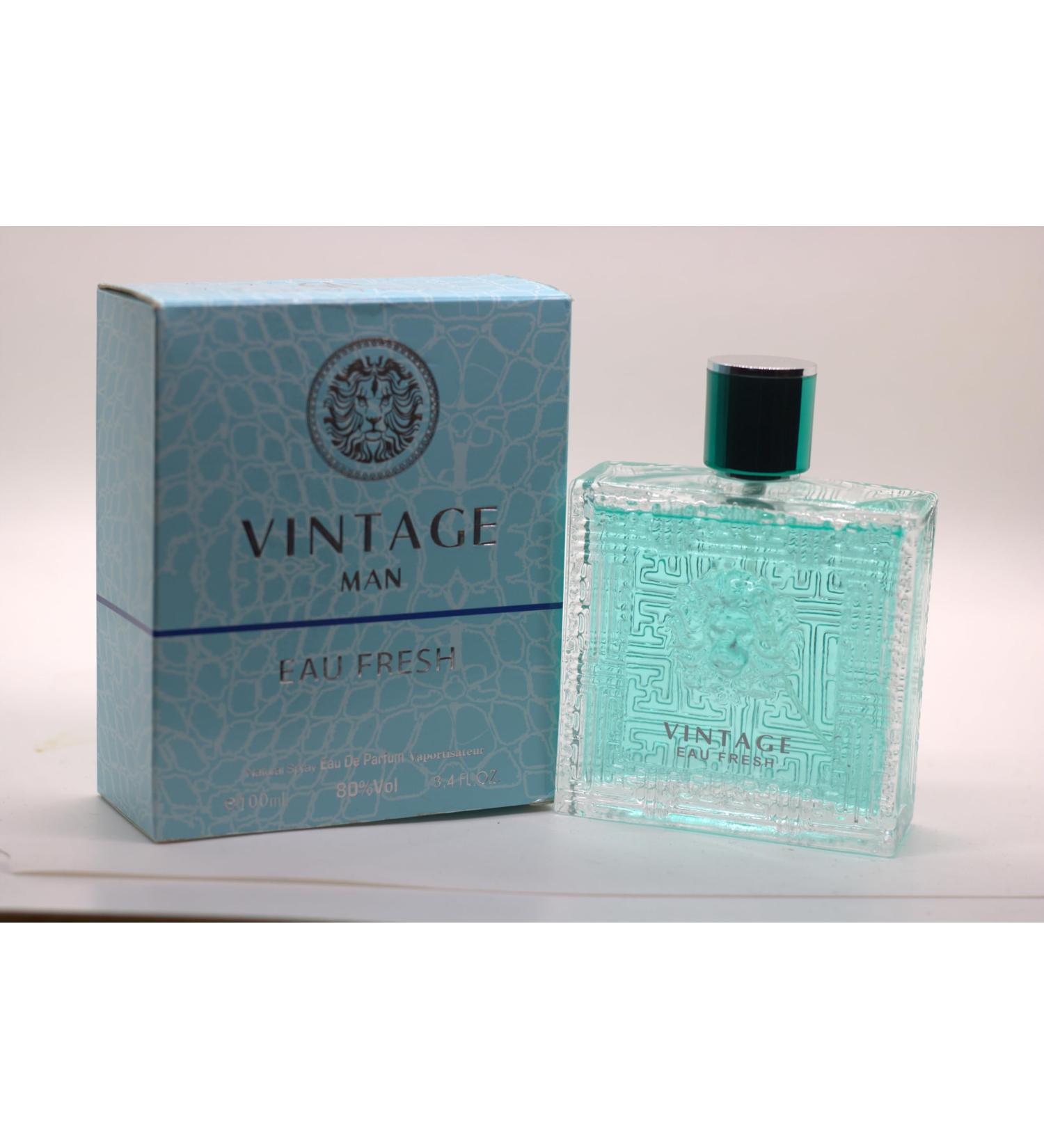 Premium | Vintage Man Perfume | Wholesale | Eau De Parfum Natural Spray Vaporizateur | 100 ml