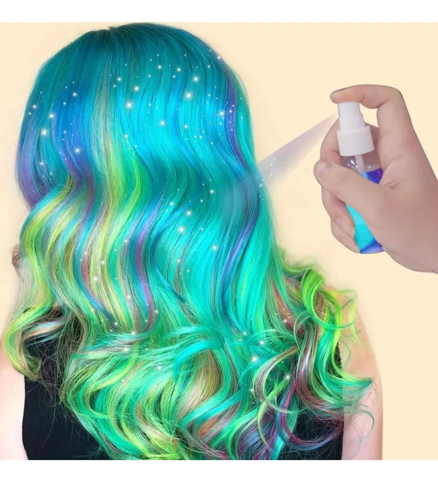 Hair Color Spray Temporary DIY Hair Dye Spray Instant Vivid Hair Color for All Hair Types Fast-Drying Non-Sticky Safe for Hair (Gray-1 30ml) Gray-1 1.01 Fl Oz (Pack of 1) - Buy Online on GoSupps.com