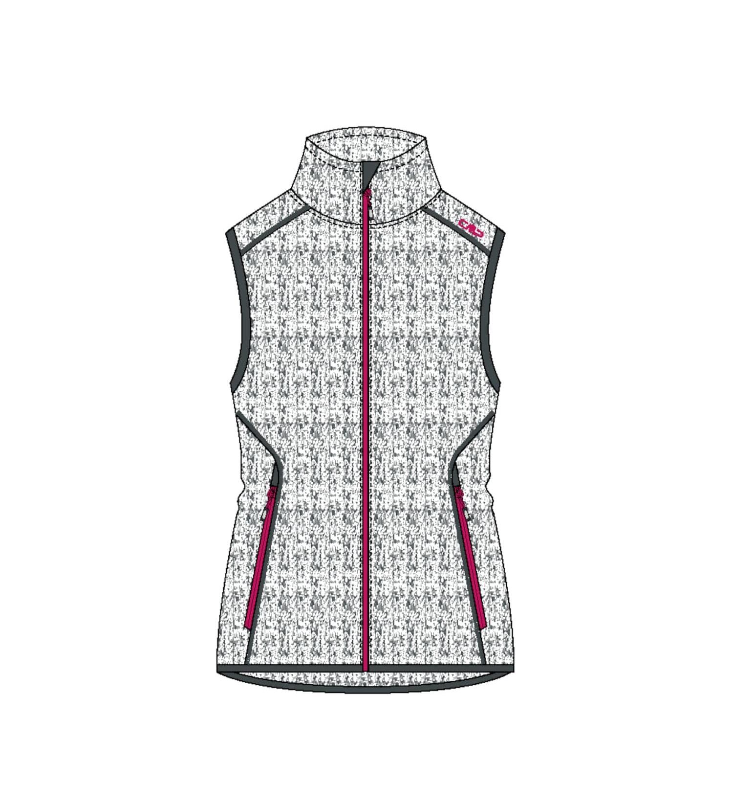 CMP - women's vest Titan -Fuchsia L