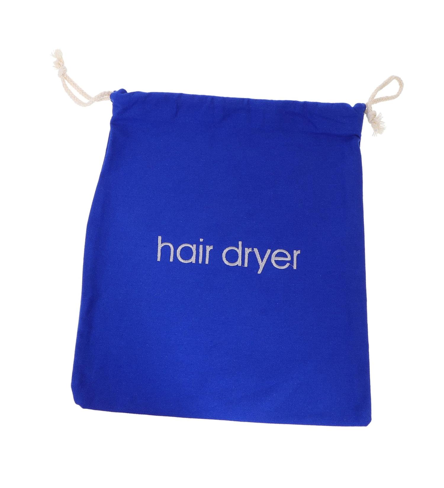 VINTORKY 1pc Hair Dryer Storage Bag Canvas Rucksack Blow Dryer Bag Drawstring Bag Black Backpack 33.00X30.00X0.50CM Blue - Buy Online on GoSupps.com