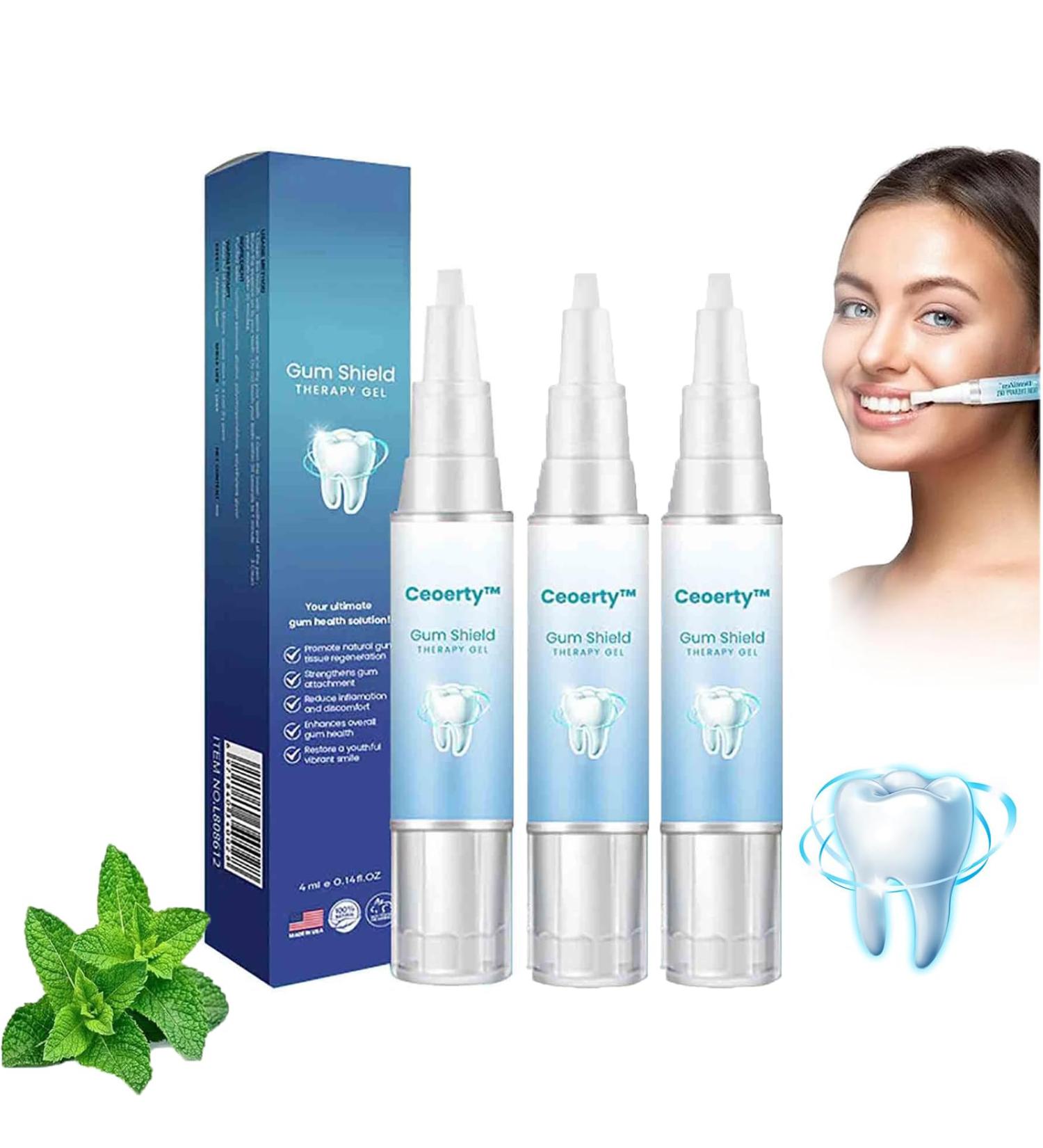 Lovilds Teeth Whitening Gel & Gum Therapy Set Fast Stain Removal for Sensitive Teeth (3pc) - Buy Online on GoSupps.com