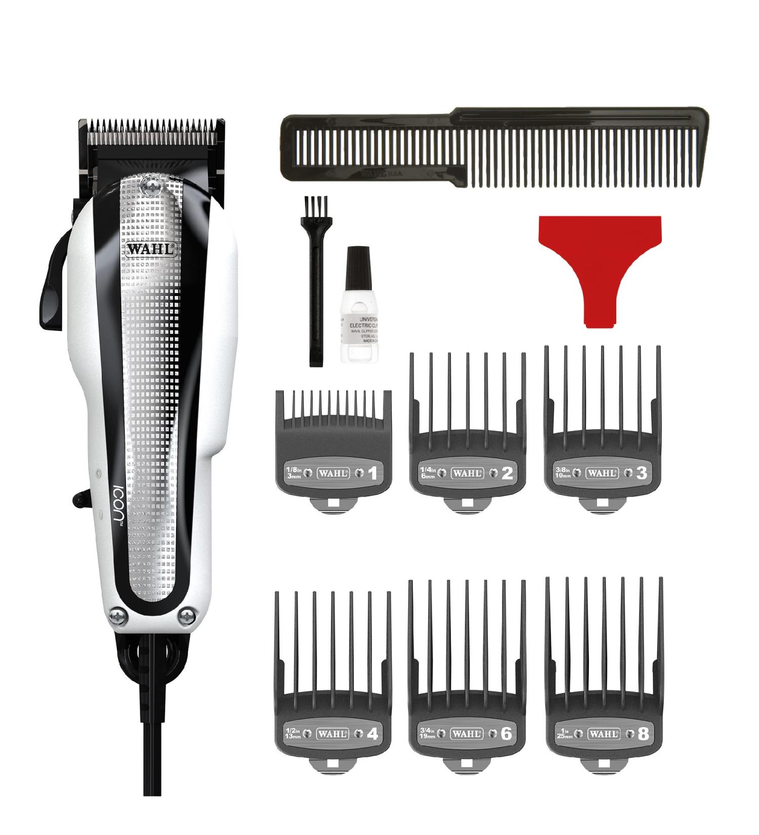 Wahl Icon Network Clippers - White & Chrome | Premium International Shipping | Best Price Online - Buy Online on GoSupps.com