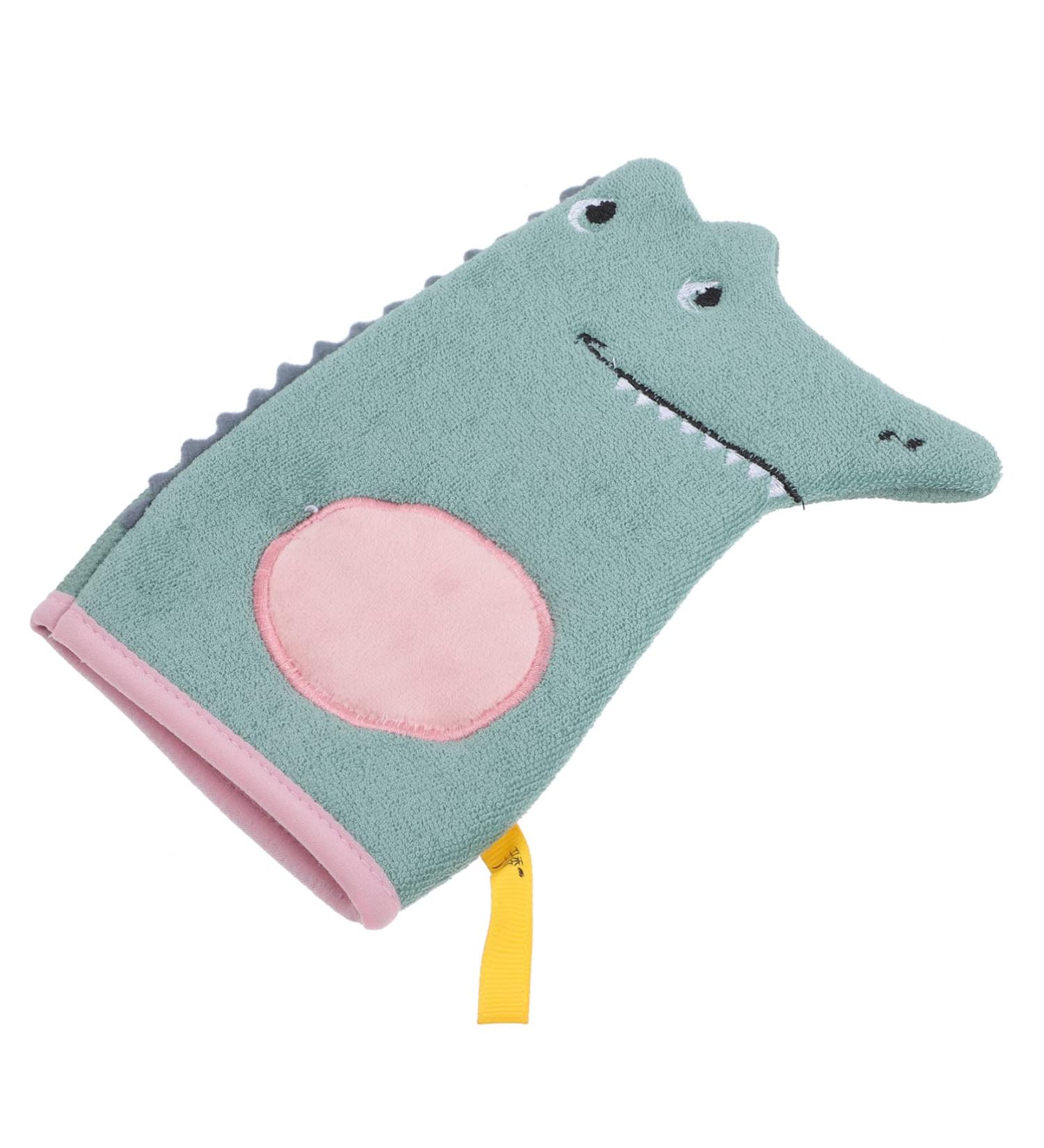 Hemoton Children's Bath Towels & Exfoliating Shower Mitts - Soft Cartoon Washcloths & Scrub Gloves for Kids - Buy Online on GoSupps.com