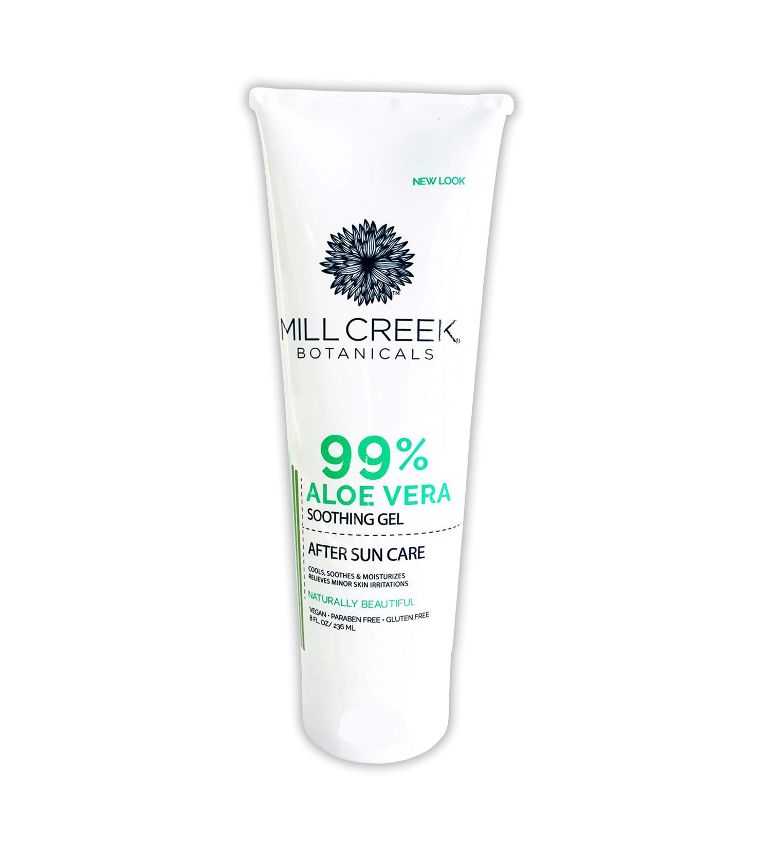 Mill Creek Botanicals 99% Aloe Vera Gel - 2 pcs - Buy Online on GoSupps.com