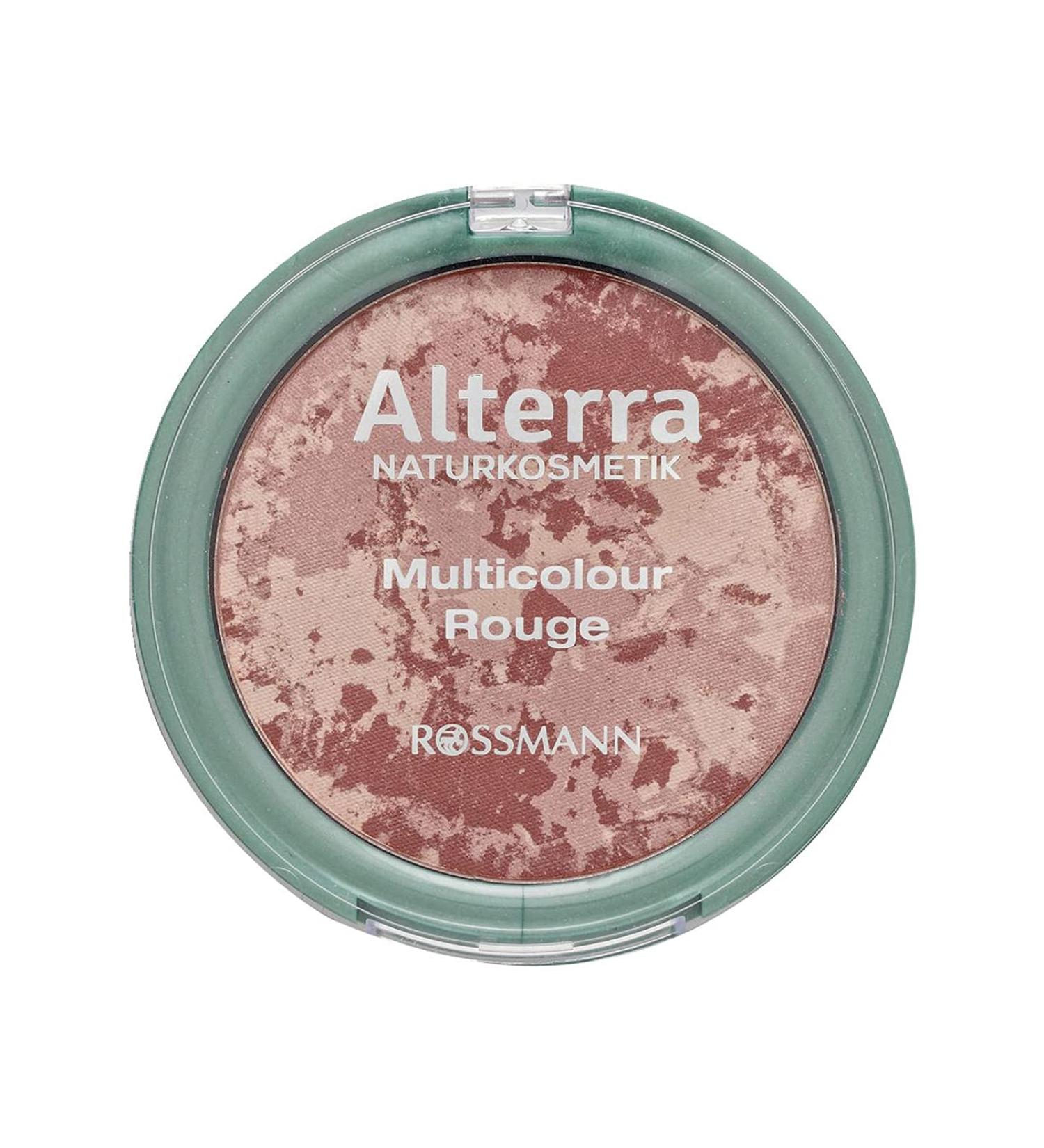 Alterra Multicolour Rouge 9 g Colour: 01 Rose Shimmer with organic aloe vera vegan certified natural cosmetics