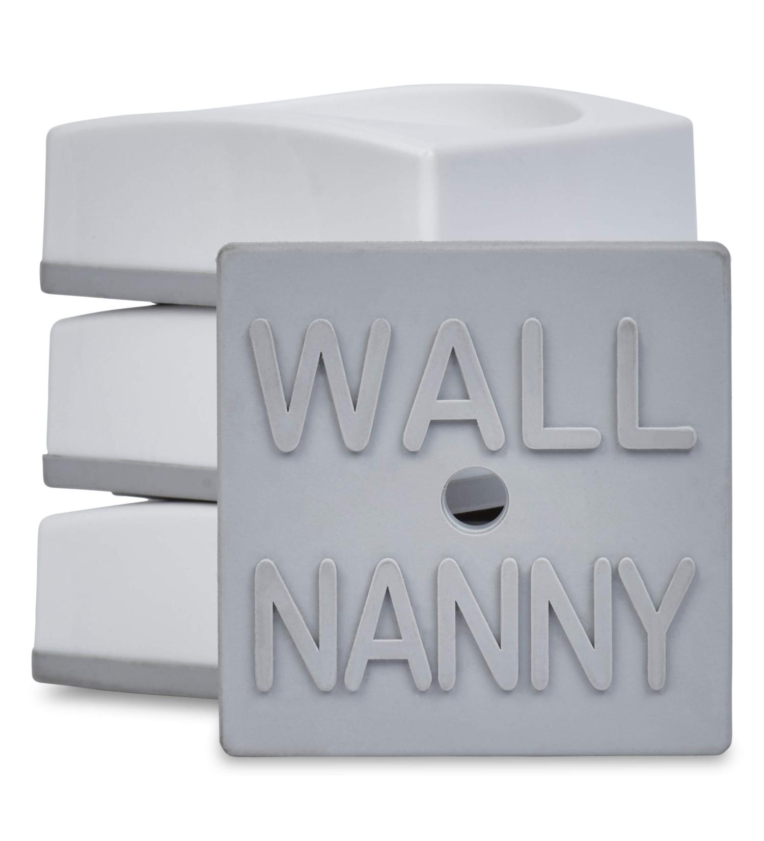 Wall Nanny Mini - Smallest Baby Gate Wall Protector (Made in USA) Protect Walls & Doorways from Pet & Dog Gates - for Child Pressure Mounted Stair Safety Gate - 4 Pack White - Buy Online on GoSupps.com