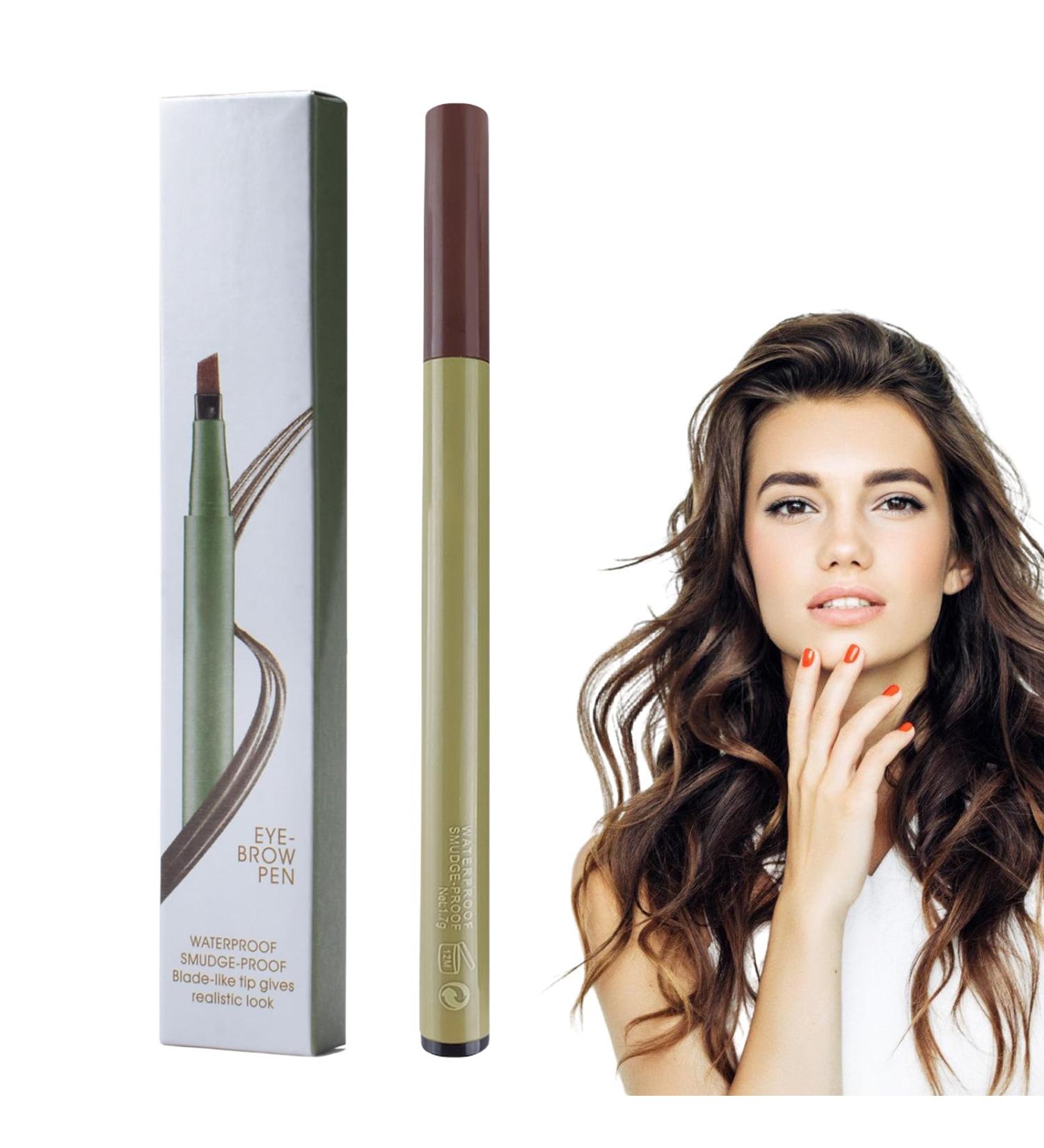 Eyebrow Pencil | Waterproof Makeup Eyebrow Pencils with No Smudge - Beauty Products for Shopping Party Dating Traveling Gathering Home Hersil dark brown - Buy Online on GoSupps.com
