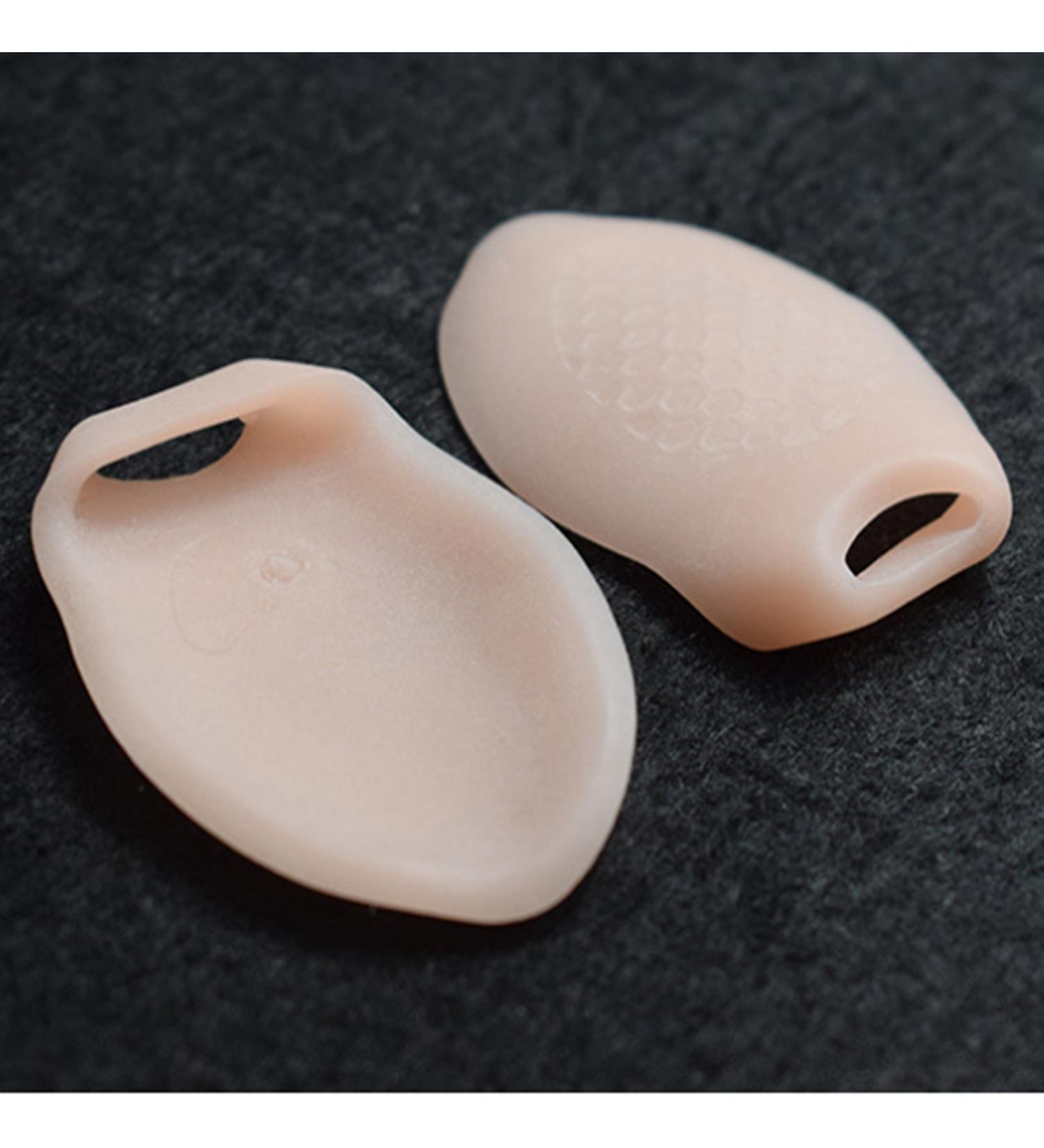 JIAHAO Hot 2pcs Bunion Protectors - Little Toe Corn Pain Relief Skin Color Latex Gel - Buy Online on GoSupps.com