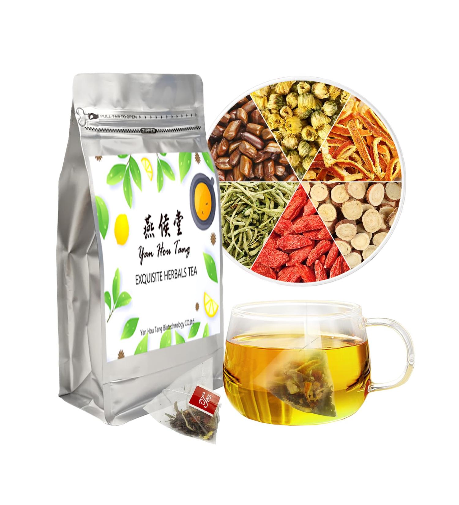 YHT Chrysanthemum Cassia Seed Liver Care Tea Chinese Herbals Tea Bag- 50 Counts - Buy Online on GoSupps.com