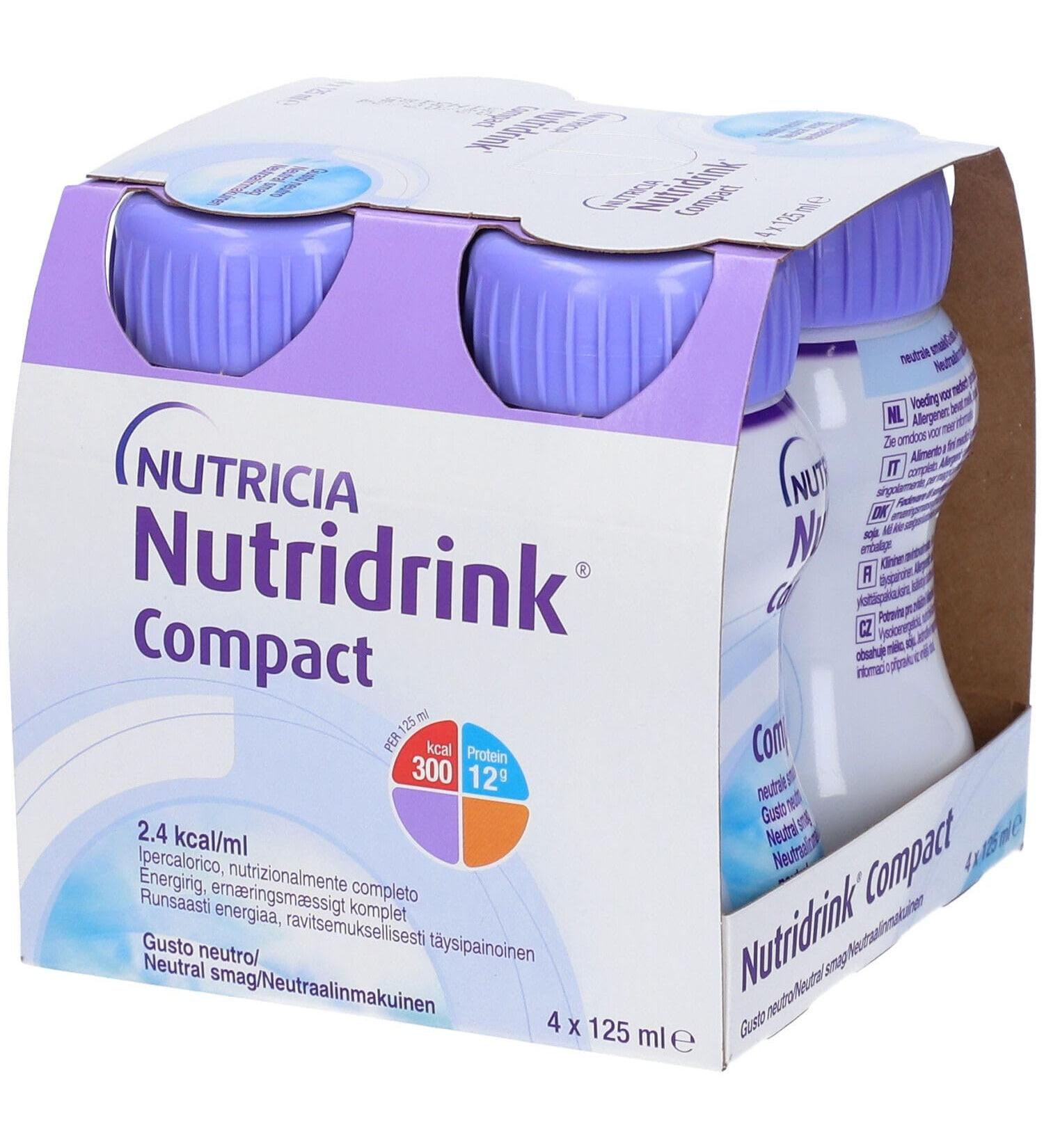 Nutricia Nutridrink Compact neutre 4 x 125 ml