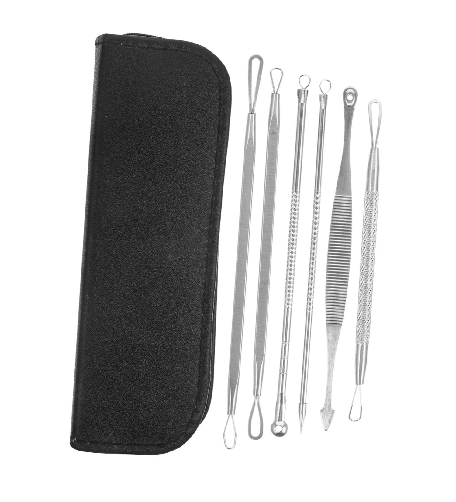 Hemoton 1 Set Blackhead Removal Tool Professional Remover Household Blackhead Tool Blackhead Accessory Convenient Supply Stainless Blackhead Tool Compact Blackhead Tool - Buy Online on GoSupps.com
