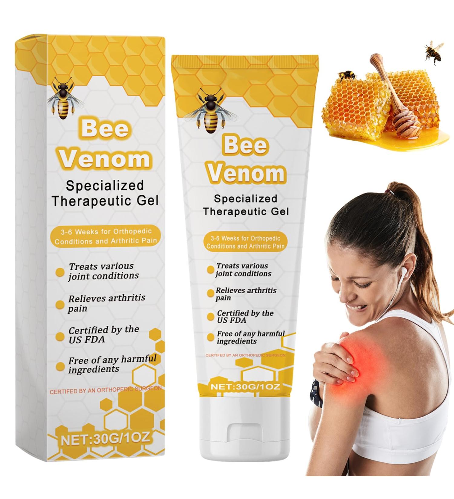 TZQFROCE Bee Venom Ointment Bee Venom Cream Bee Venom Relief Cream Bee Venom Joint Therapy Bee Cream Bee Venom Ointment Treatment - Buy Online on GoSupps.com