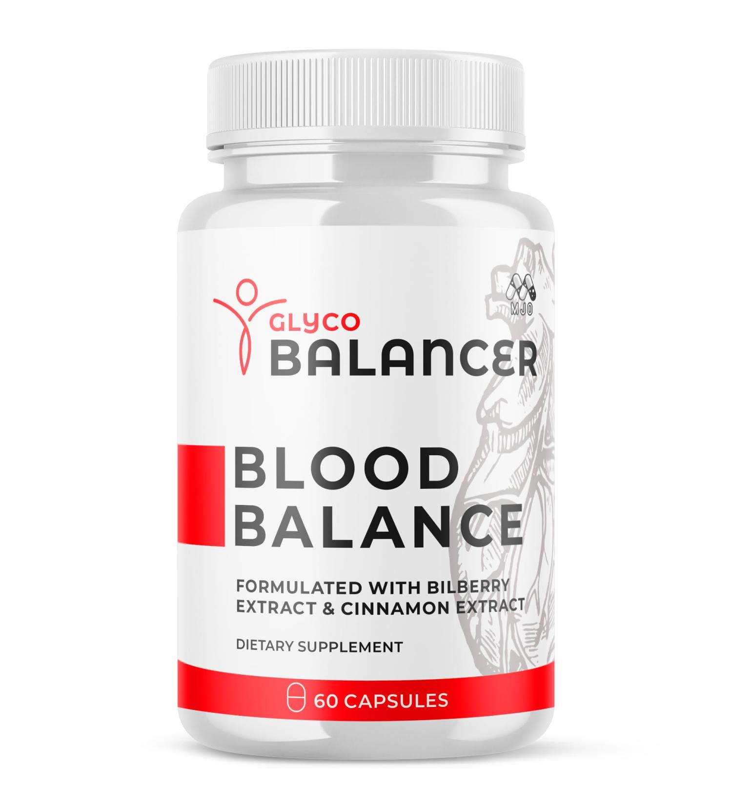 Glyco Balancer Capsules Official GlycoBalancer Health Support Pills With All Natural Ingredients Glyco Balancer Advanced Health & Wellness Support with Premium Vitamins for Women & Men (60 Capsules) - Buy Online on GoSupps.com