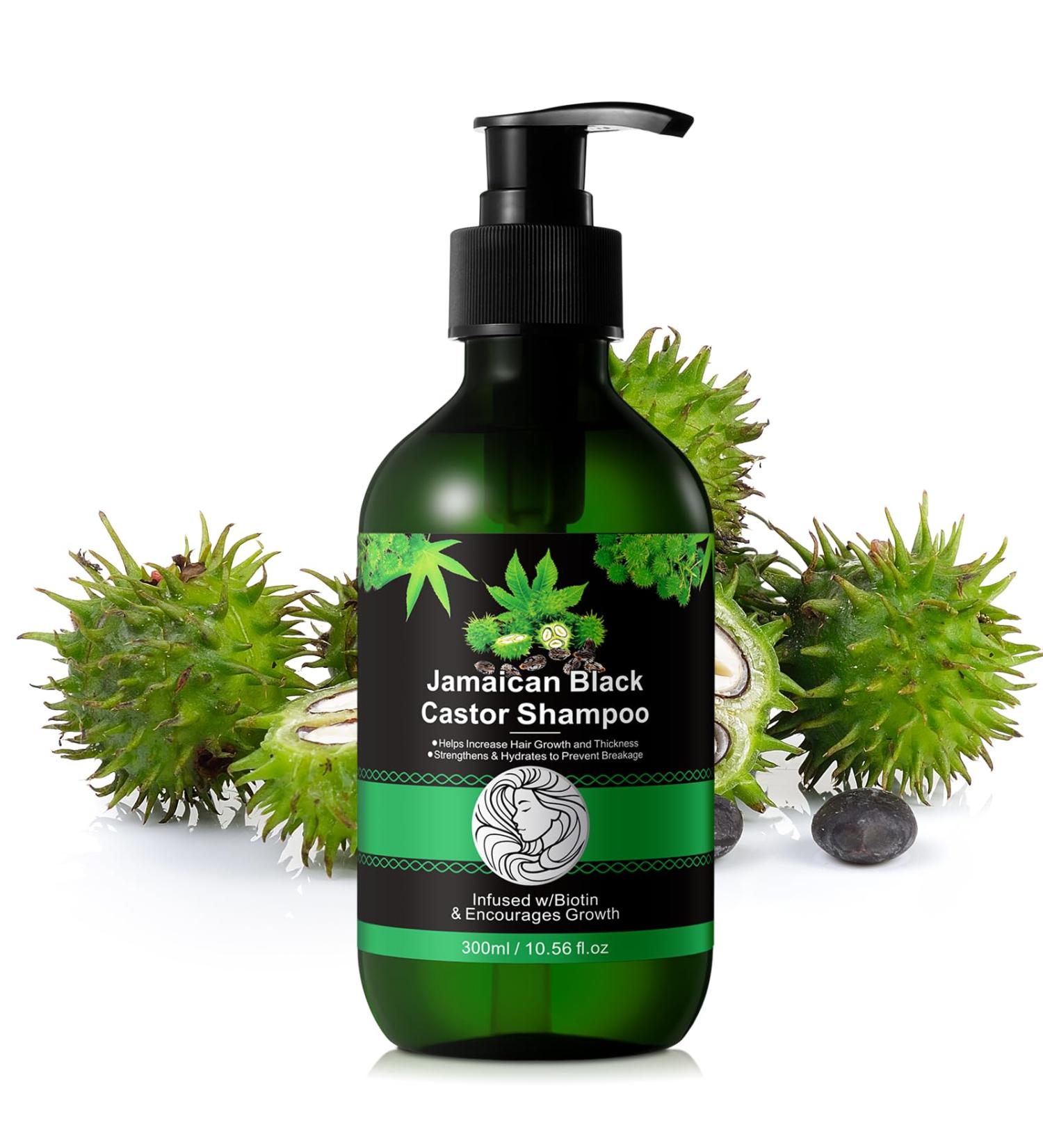 Jamaican Black Castor Oil Shampoo for Hair Growth | Deep Cleansing & Nourishing | Sulfate Free 10.56 Fl Oz - Strengthen & Restore Damaged Hair - Buy Online on GoSupps.com