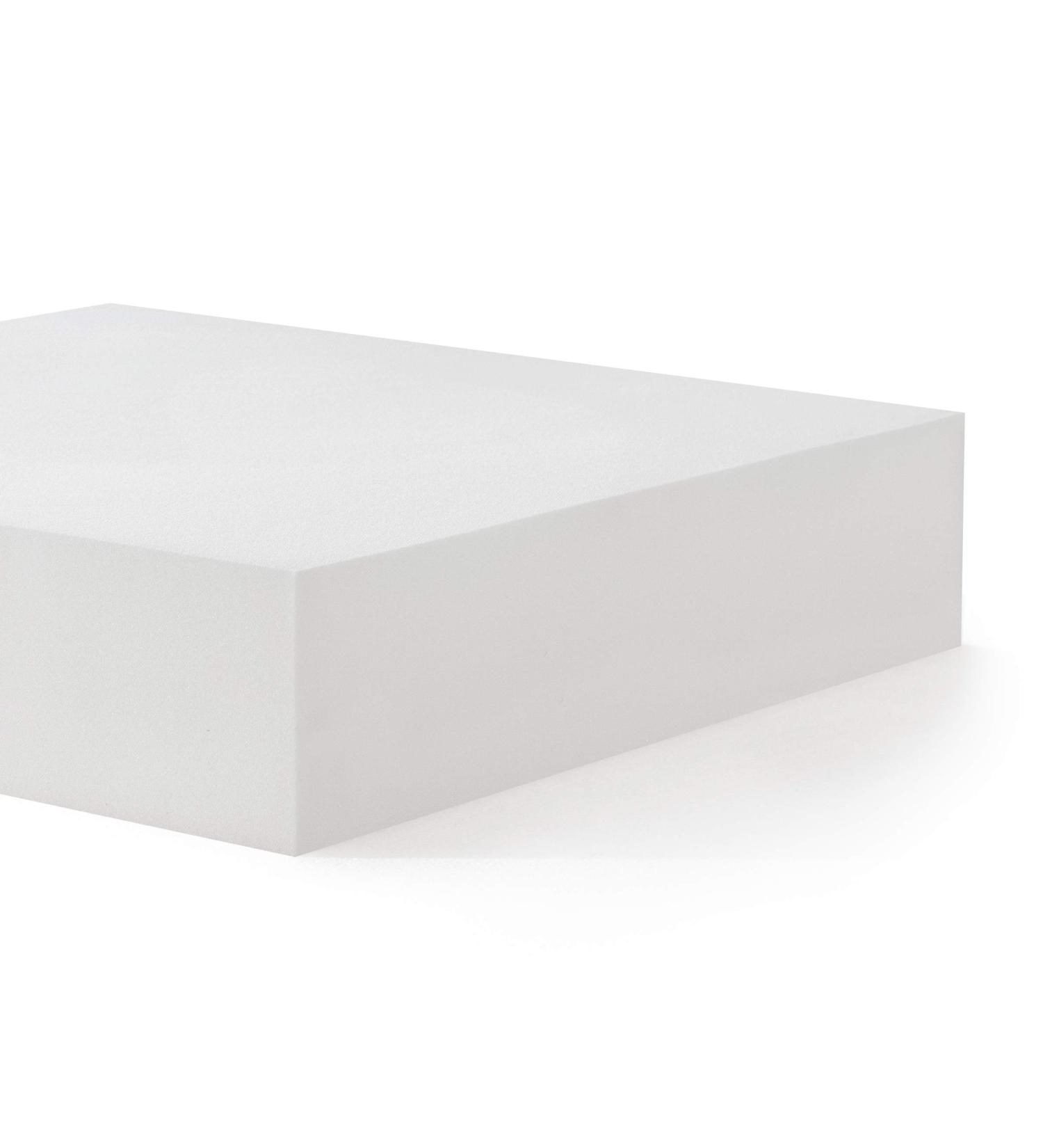 Subrtex 5x22x22 White High Density Foam Cushion Insert - Upholstery Pad for Dinning Chairs - Firm Quality Sofa Seat Replacement - DIY Foam Sheet - Buy Online on GoSupps.com