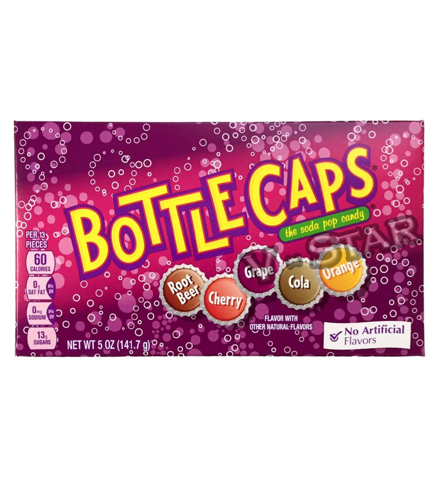 Wonka BOTTLE CAPS The SODA POP Candy Large Box American Sweets 141.7g - Buy Online on GoSupps.com