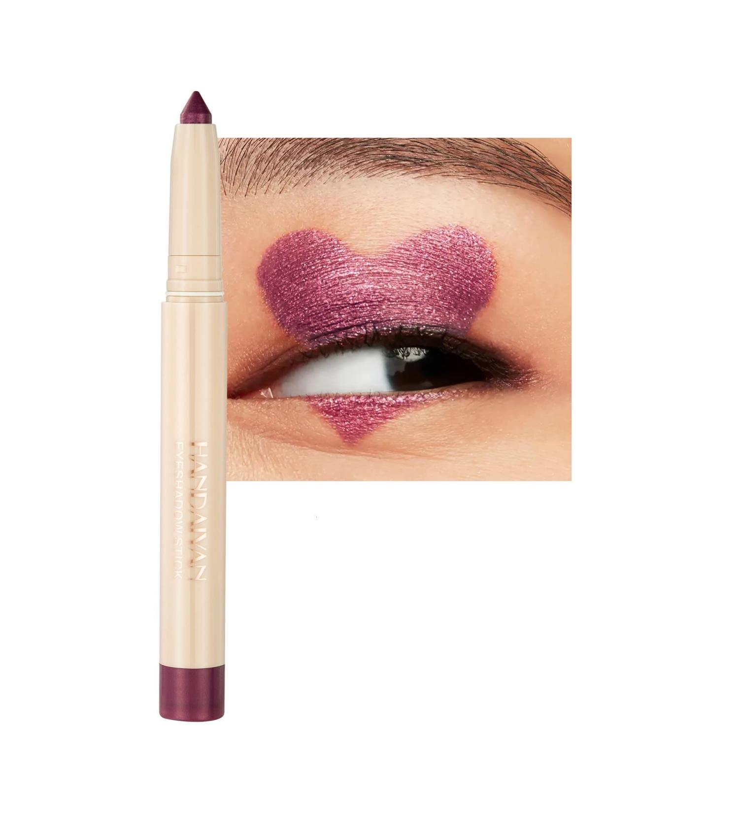 PICKX Cream Eyeshadow Stick Waterproof and color lasting eye shadow color-rich eyeshadow matte & pearlescent eyeshadow Fine-nib eyeshadow for detailed lines delicate and compact suitable for gift (07#) - Buy Online on GoSupps.com