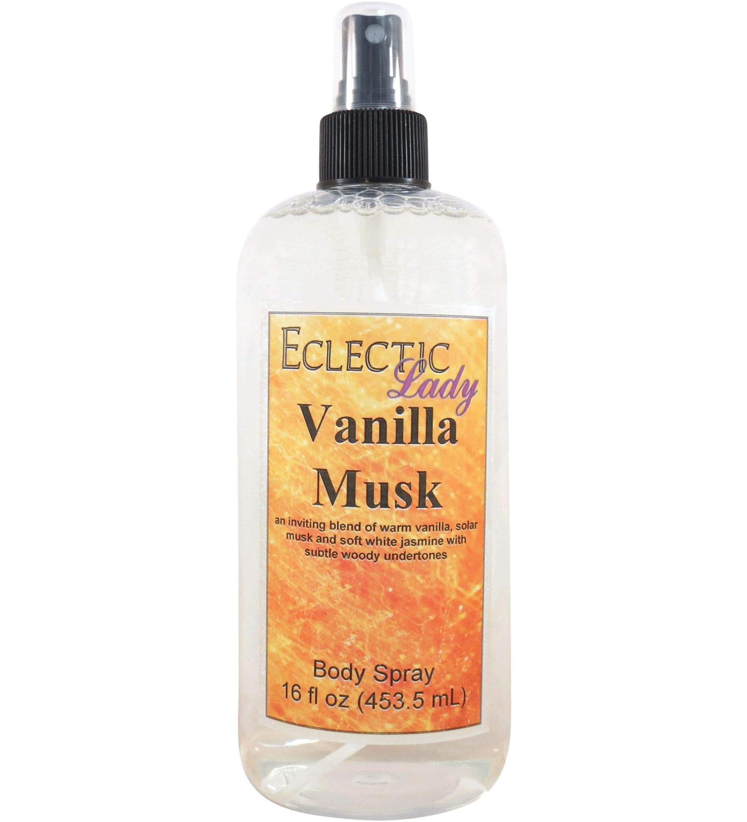 Vanilla Musk Body Spray 16 ounces Body Mist for Women with Clean Light & Gentle Fragrance Long Lasting Perfume with Comforting Scent for Men & Women Cologne with Soft Subtle Aroma For Daily Use 16 Fluid Ounces - Buy Online on GoSupps.com
