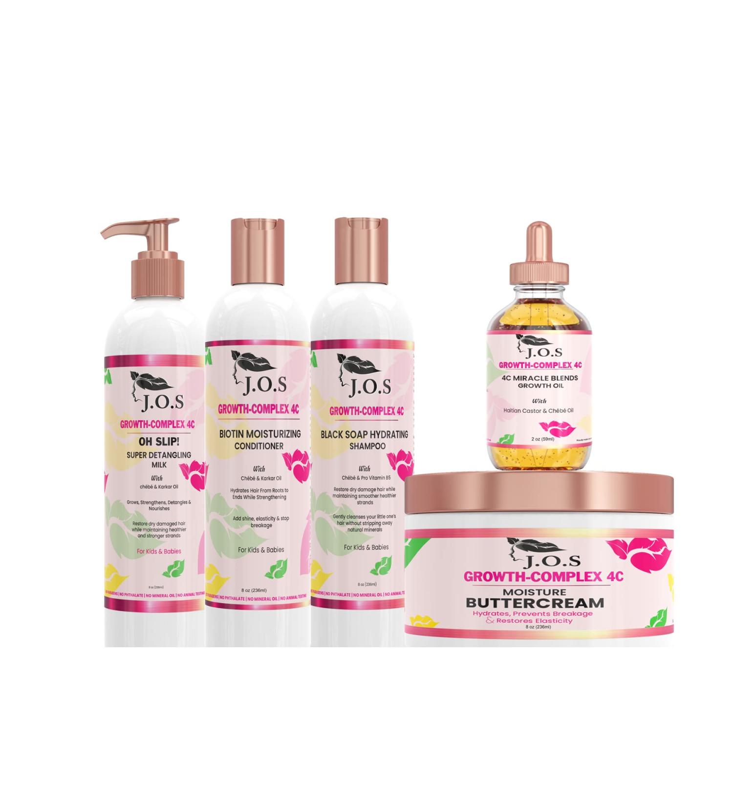 J Organic Solutions 4C Coil Super Healthy Hair Kit - Nourish & Define Your Natural Curls | International Shipping Available - Buy Online on GoSupps.com