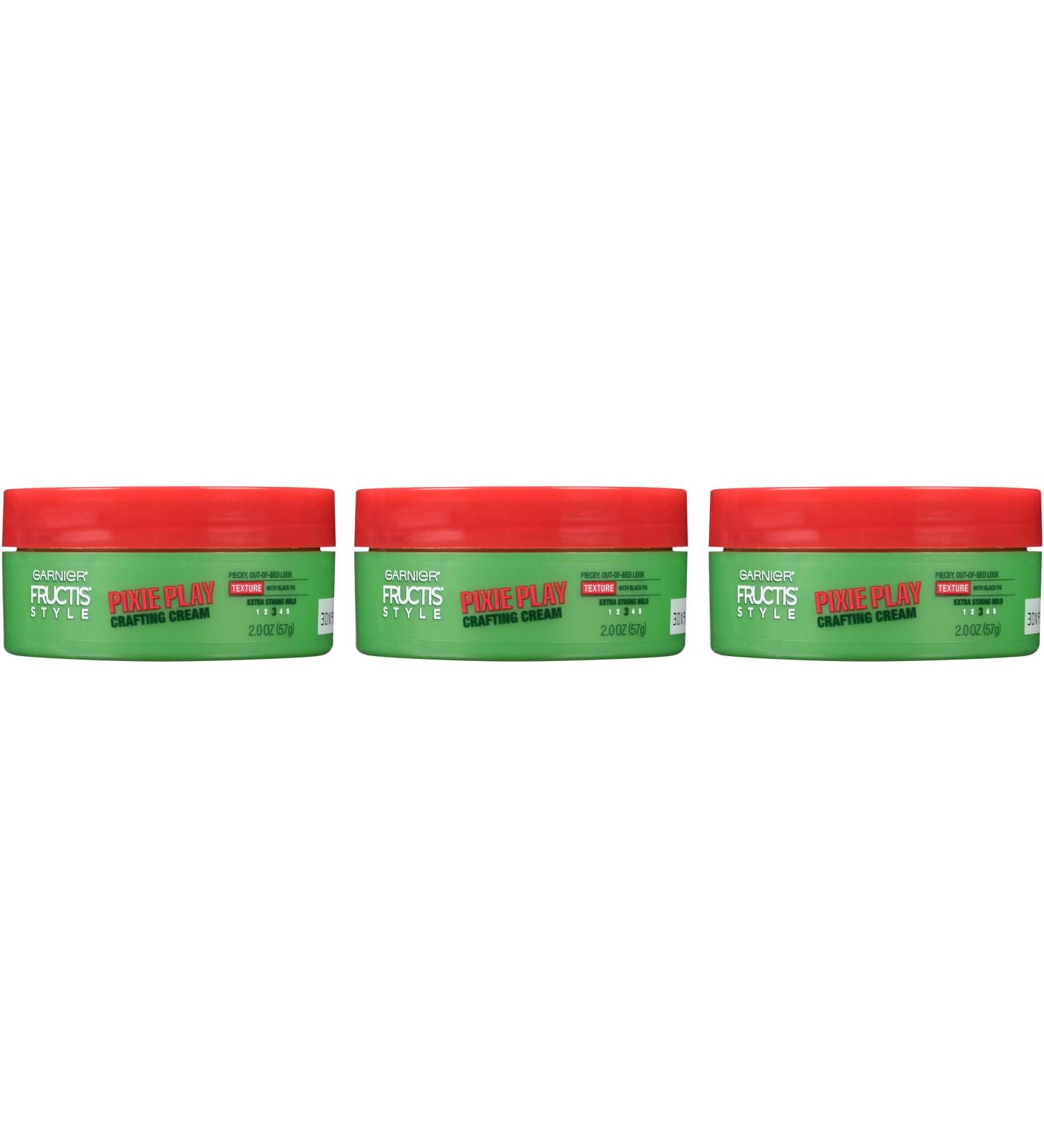 Garnier Fructis Style Pixie Play Crafting Cream - 3 Pack - Buy Online on GoSupps.com