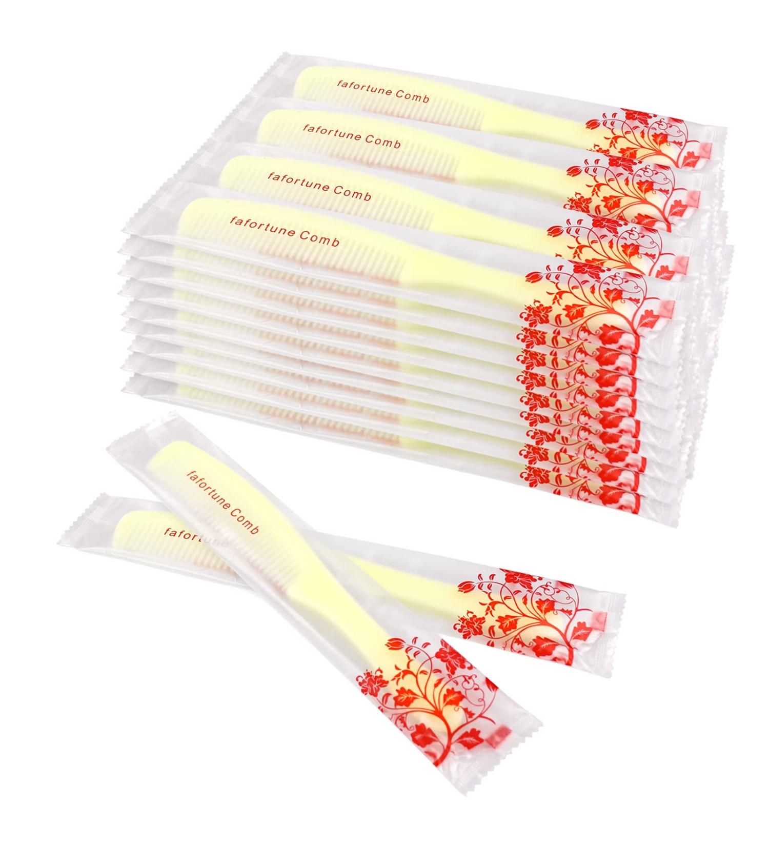 Combs Individually Wrapped Combs In Bulk Individually Wrapped Bulk Combs For Homeless Individually Wrapped--Suitable For Hotel Air Bnb Shelter/Homeless/Nursing Home/Charity/Church (200 pcs) - Buy Online on GoSupps.com