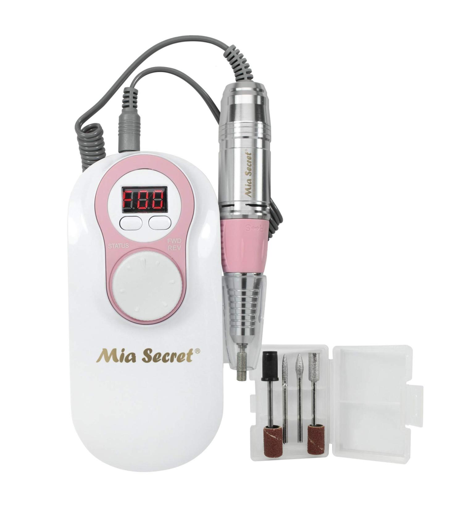 Mia Secret Professional Pro-Speed Portable Rechargeable Nail Drill - White & Pink - Buy Online on GoSupps.com