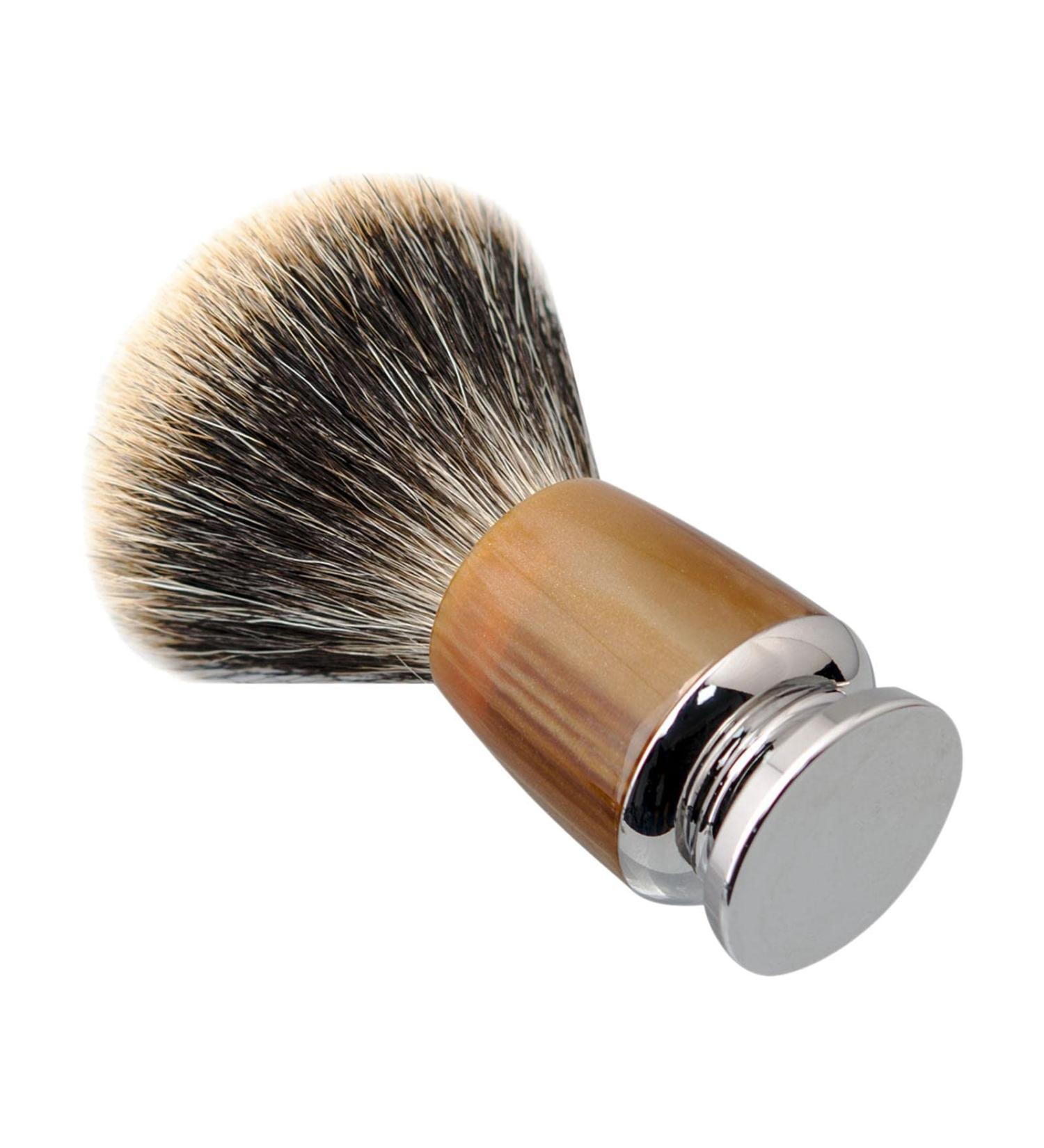 Handmade Travel Shaving Brush for Men - Generic Barber Brush for Beard Cleaning | International Shipping Available - Buy Online on GoSupps.com