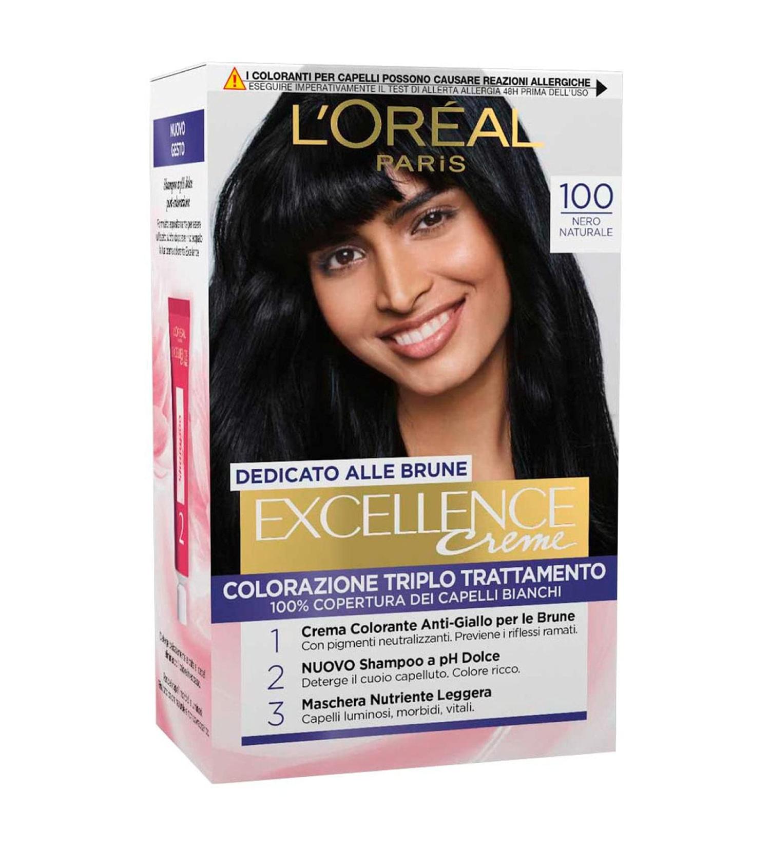 L'Or al Paris Hair Colour 100 Nero Naturale