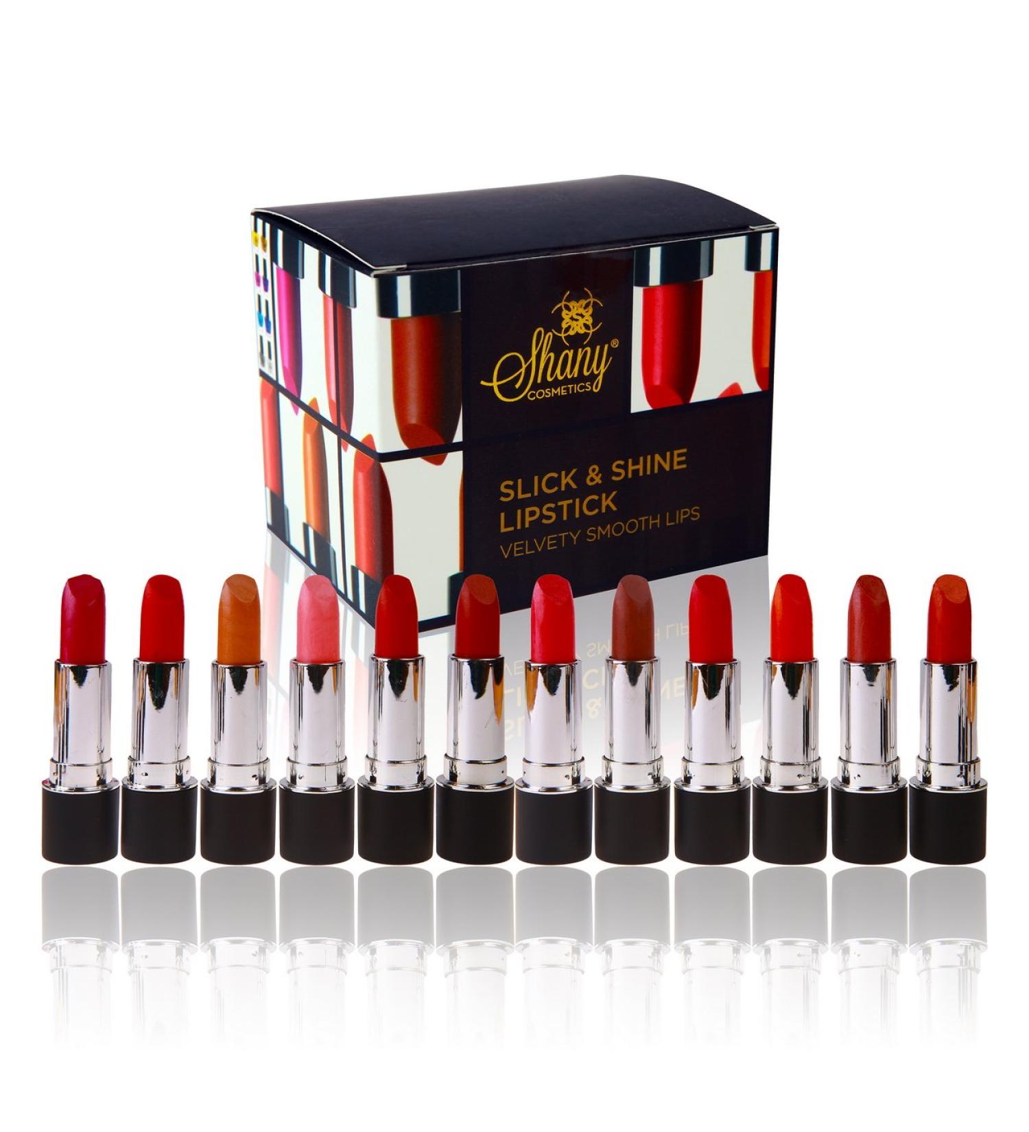 SHANY Slick and Shine Lipstick Set