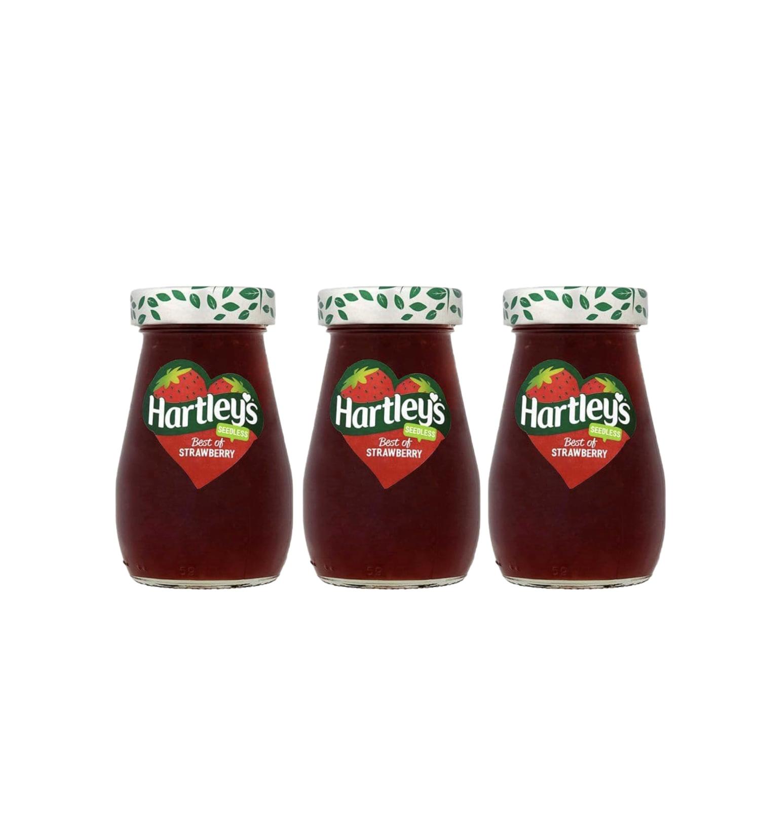 Hartley's Strawberry Seedless Jam 340g - Pack of 3 - Buy Online on GoSupps.com
