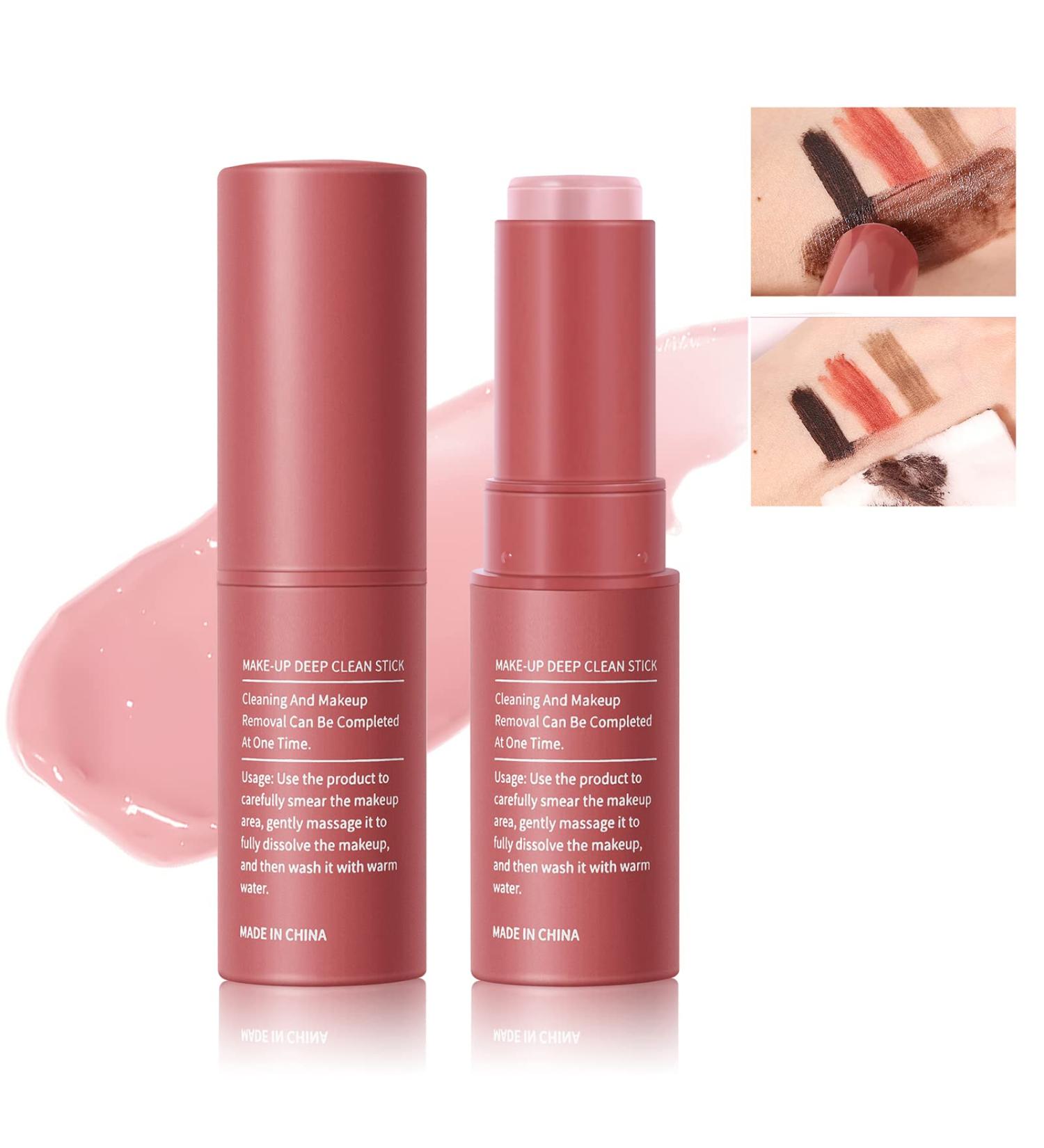 HOSAILY Makeup Remover Stick - Gentle Exfoliating Cleanser & Balm for Deep Cleansing | Travel-Friendly Makeup Eraser for All Skin Types - 1 oz - Buy Online on GoSupps.com