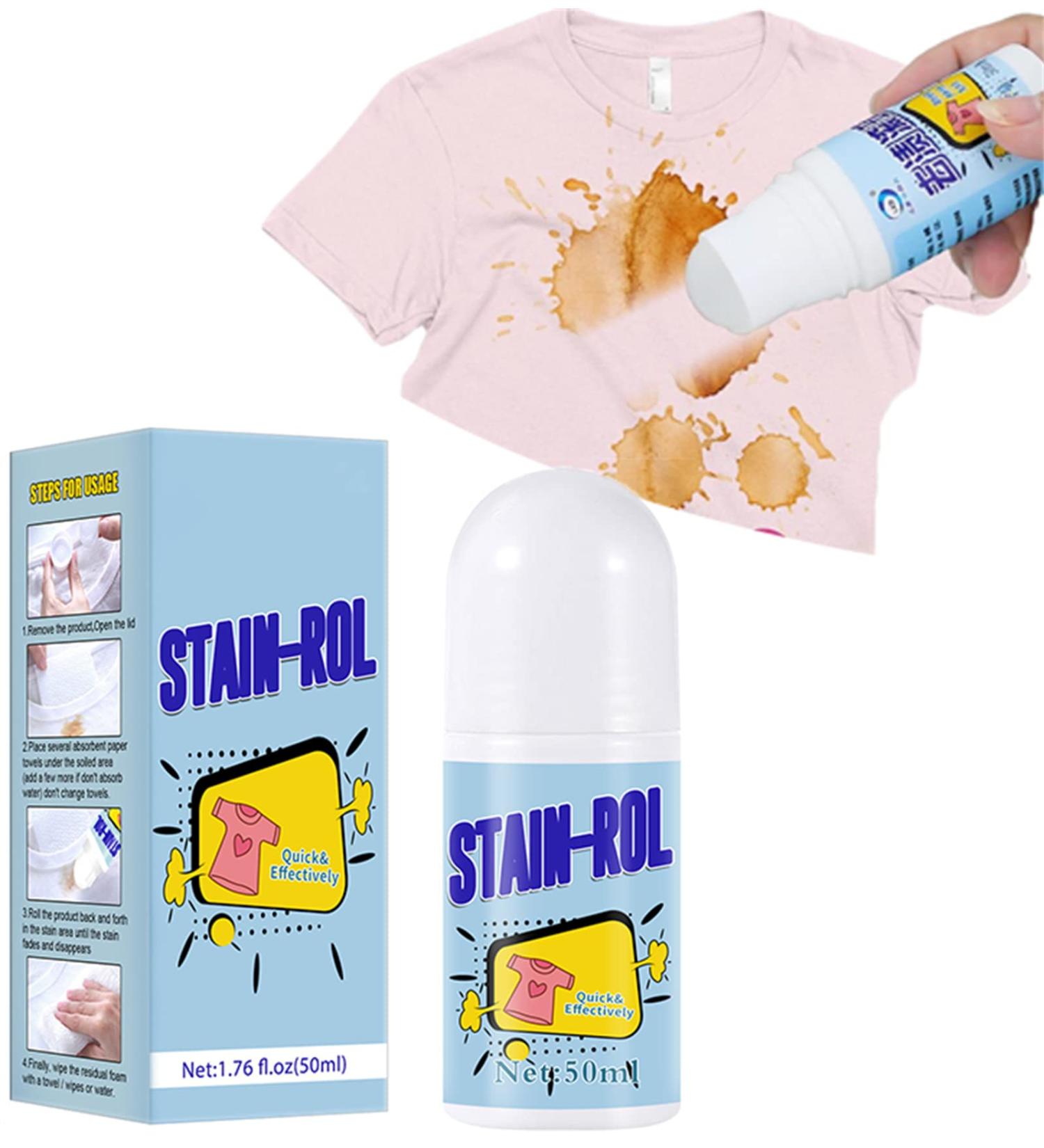 JIAWEIIY Stain Remover-Rolling Bead Portable Emergency Stain No-Wash Magic Stain Remover Rolling Bead Stain Remover Roller-Ball Cleaner (1) - Buy Online on GoSupps.com