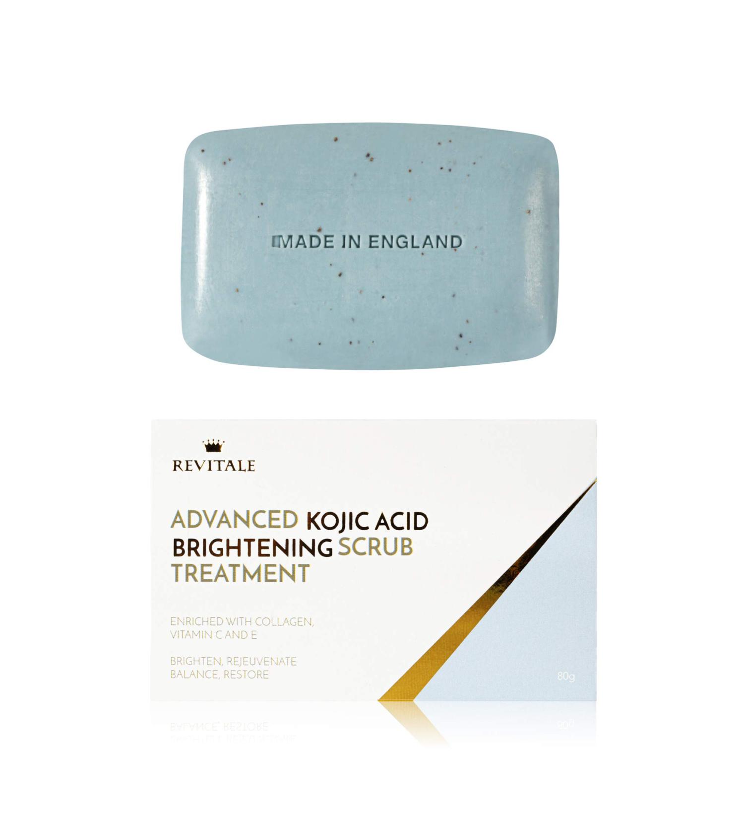 Revitale Advanced Kojic Acid Brightening Scrub - Radiant Skin Treatment - Buy Online on GoSupps.com