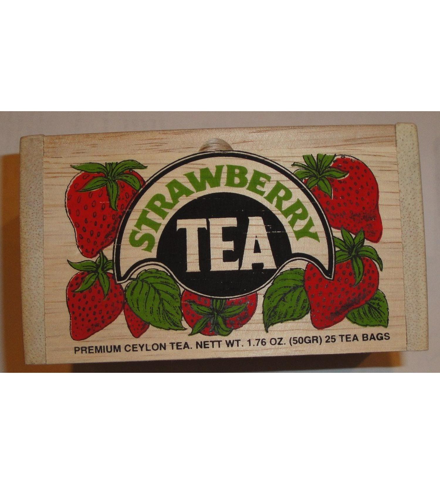 Metropolitan Tea Company Strawberry 30 Foil Wrapped Tea Bags