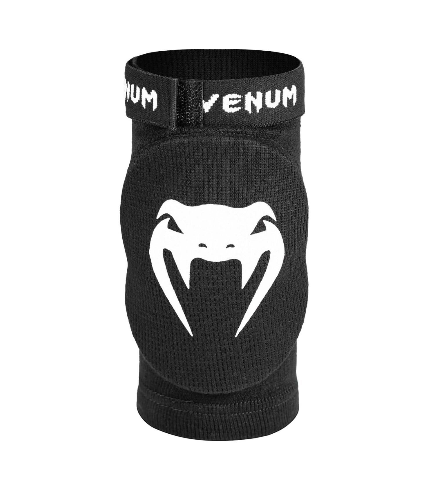 Venum Kontact Elbow Pads - Black XL | Premium Protective Gear for MMA & Sports | International Shipping Available - Buy Online on GoSupps.com