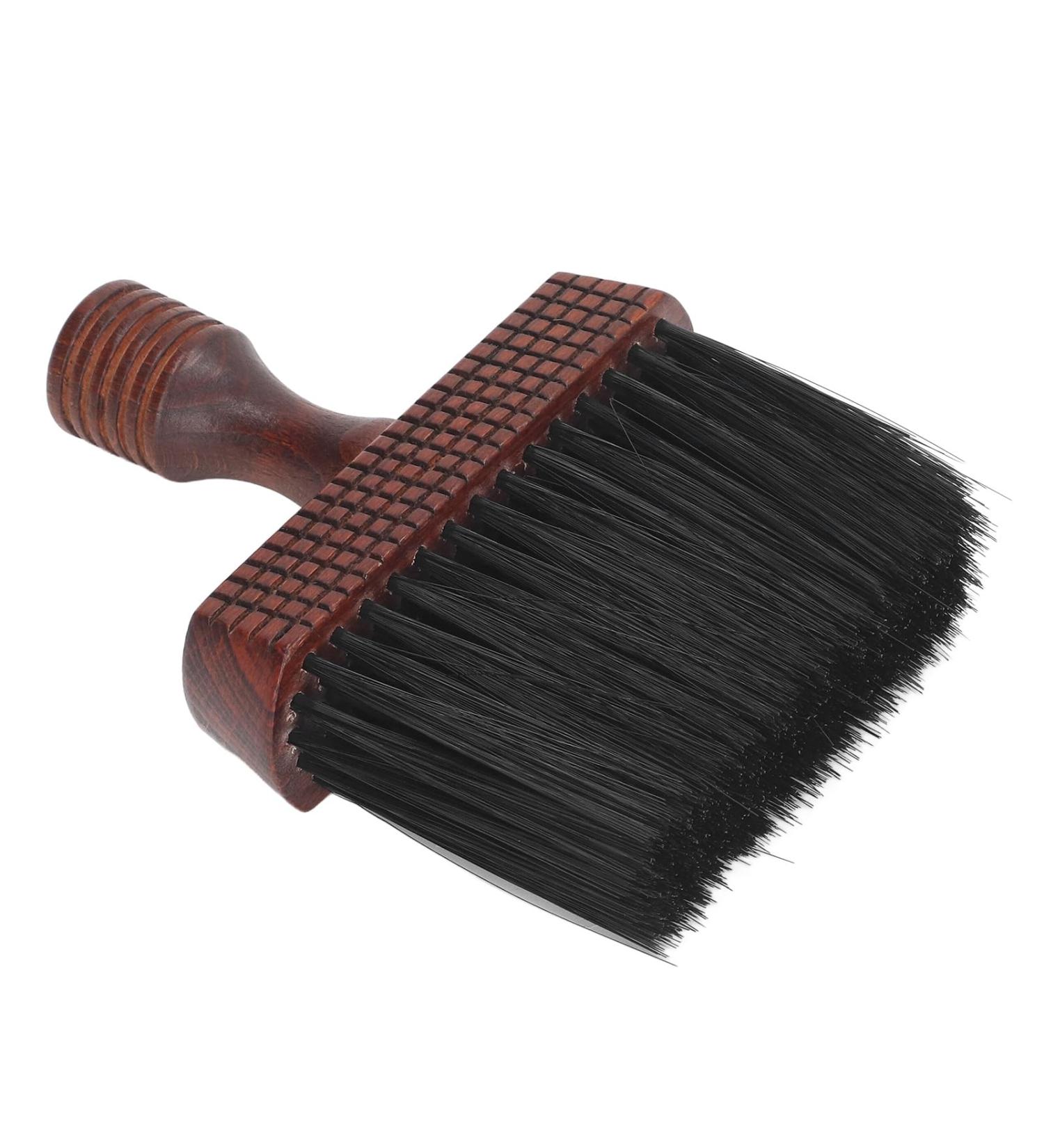 Hair Cutting Neck Dust Brush Ergonomic Barber Face Neck Hair Dust Cleaning Brush for Home Salon - Buy Online on GoSupps.com