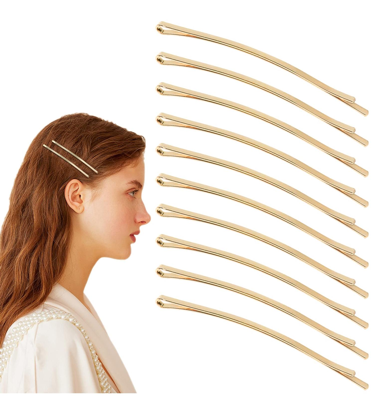 Gold hair grips cheap