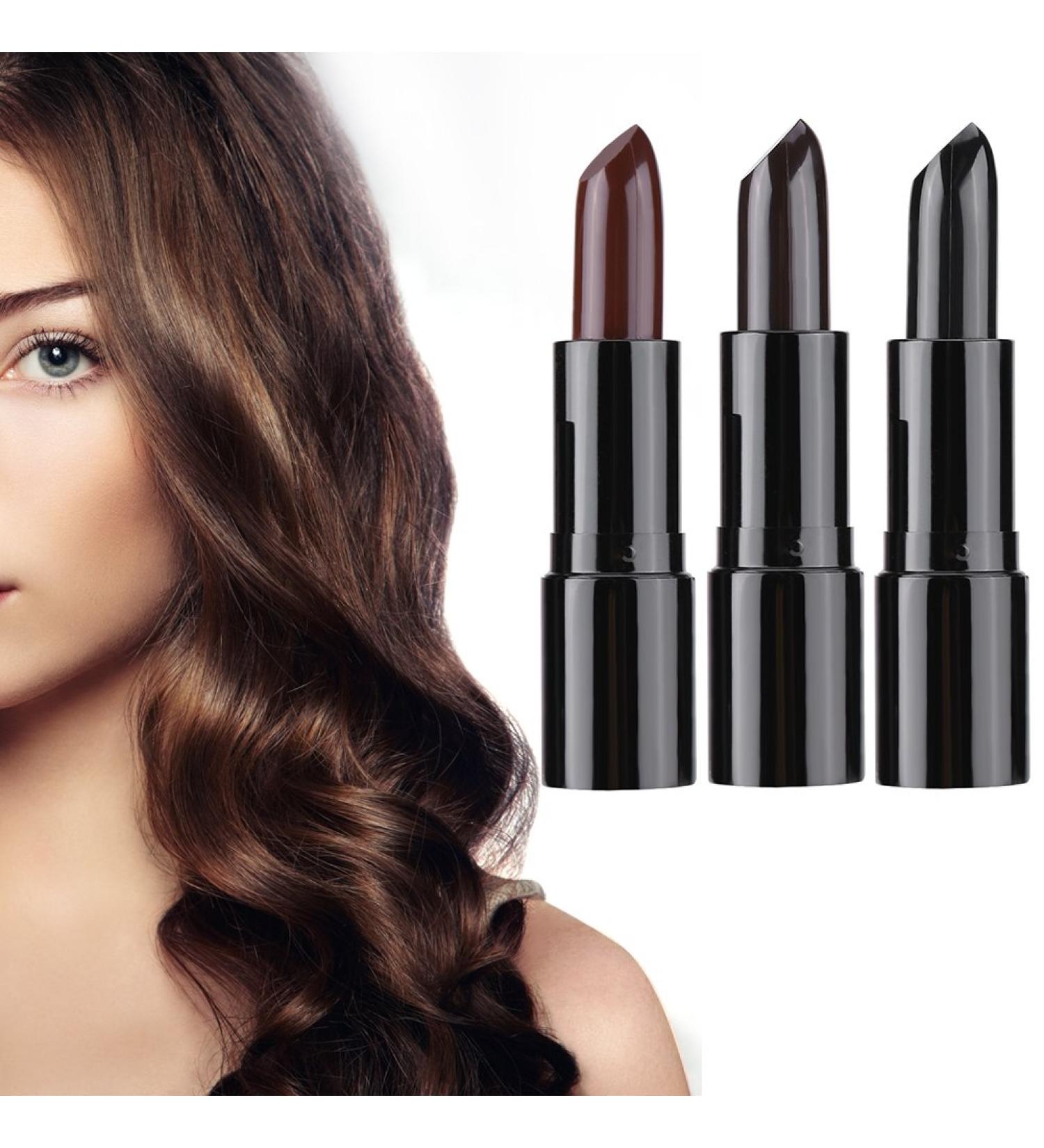 Temporary Hair Dye Pen - Dark Brown Hair Coloring Solution for DIY Touch-Ups | International Shipping Available - Buy Online on GoSupps.com