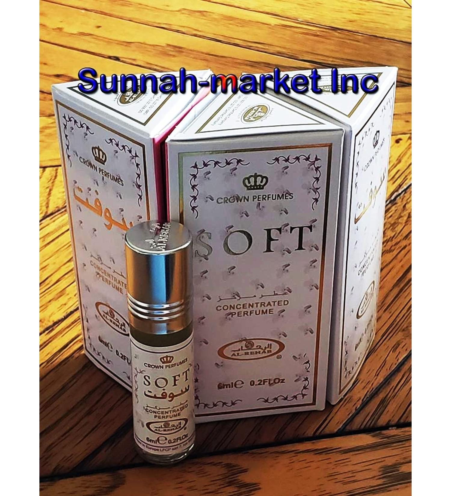 Soft - 6ml (.2 oz) Perfume Oil by AlRehab 3 pack