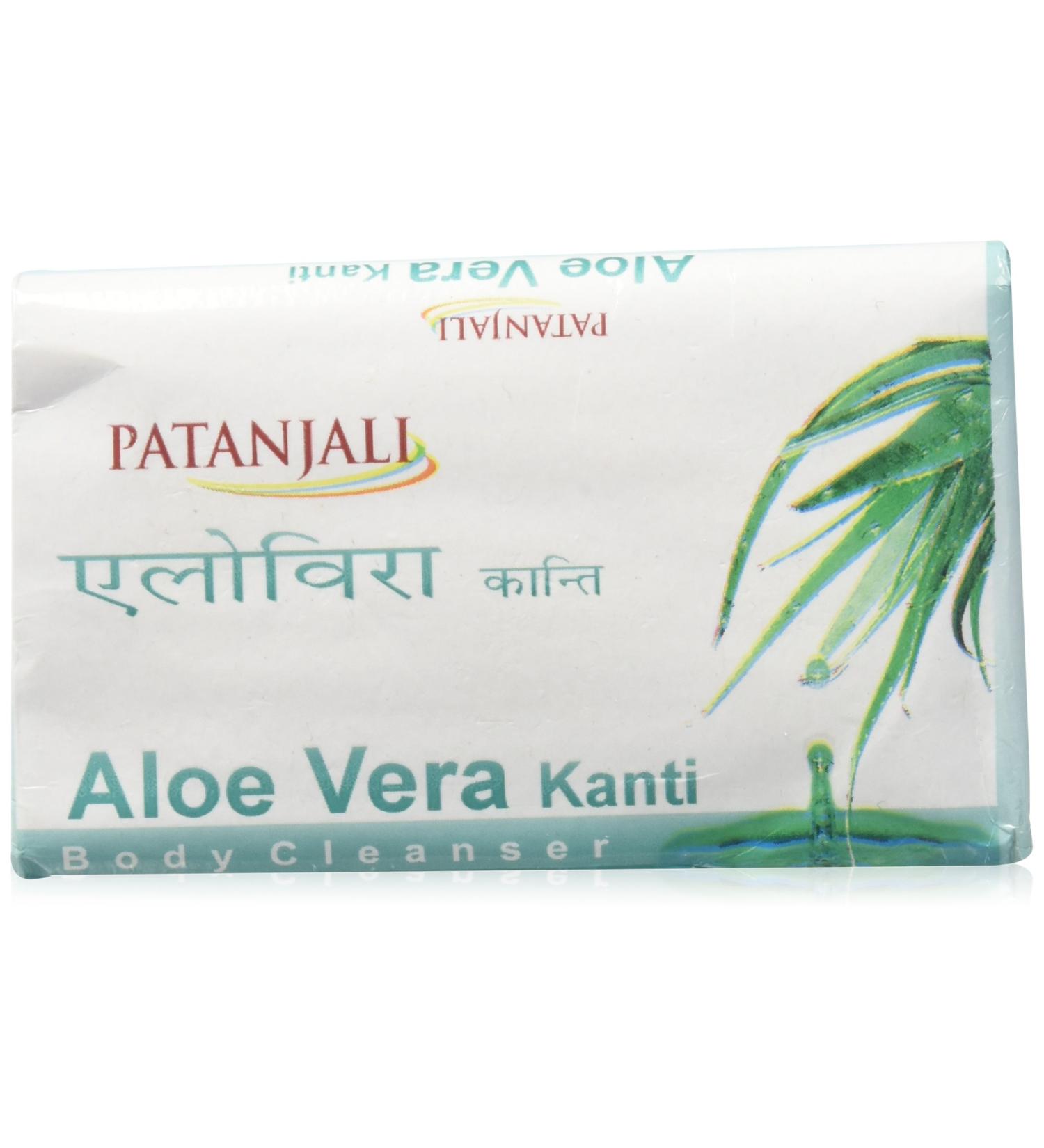 Patanjali Aloe Vera Kanti Body Cleanser 75 Grams(gm)