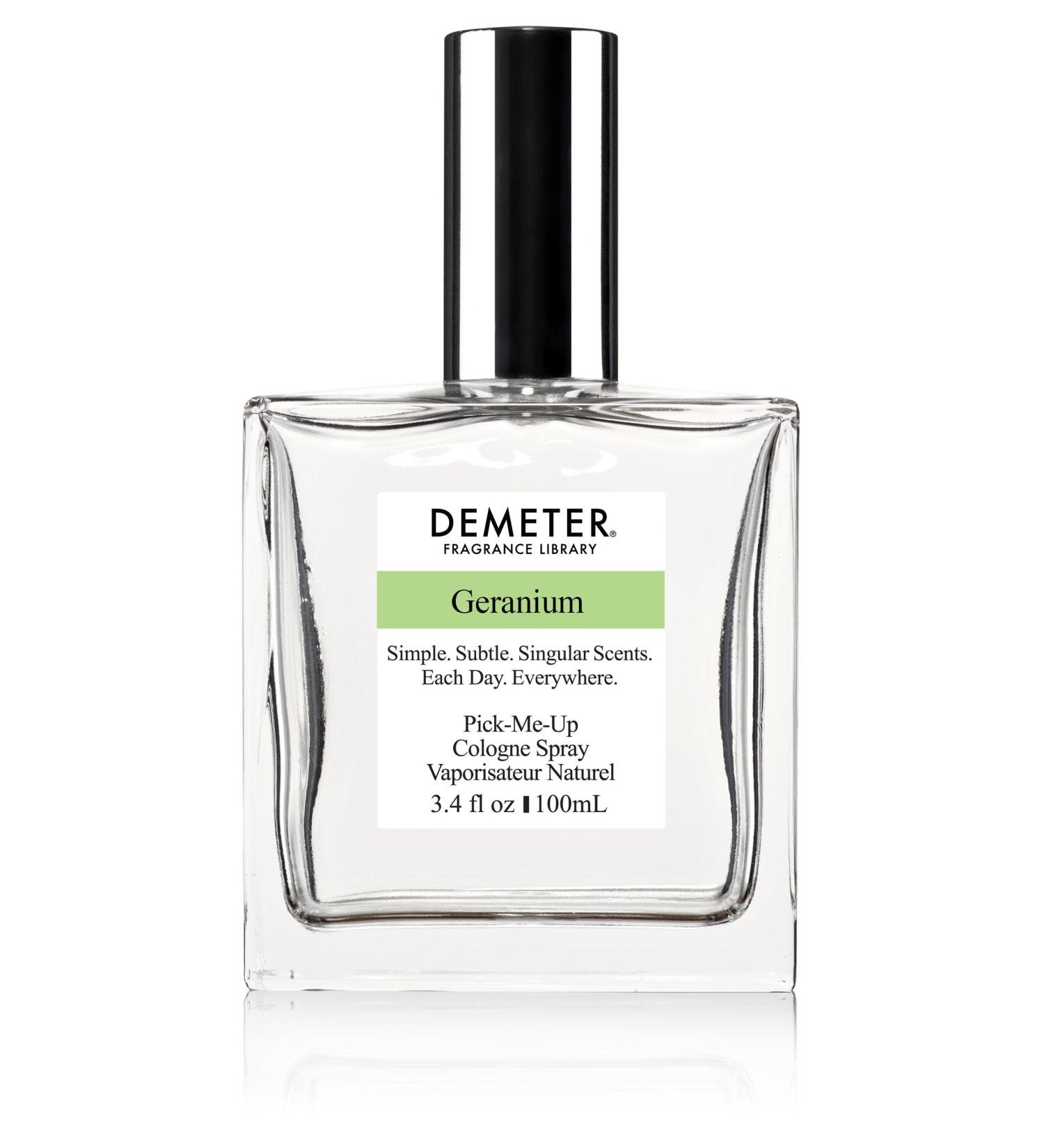 DEMETER Fragrance Library 3.4 oz Cologne Spray - Geranium Geranium 3.4 Fl Oz (Pack of 1)