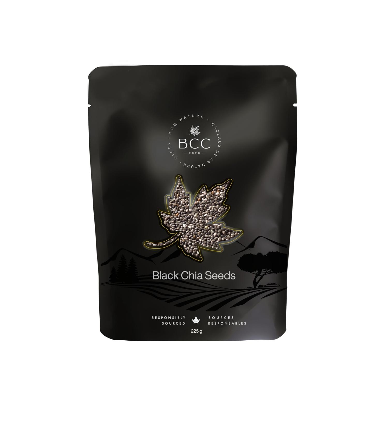 Black Chia Seeds - Premium Quality Organic Non-GMO Gluten-Free High in Omega-3 Protein & Fiber Ideal for Smoothies Baking and Healthy Snacks (454g (1lb)) - Buy Online on GoSupps.com