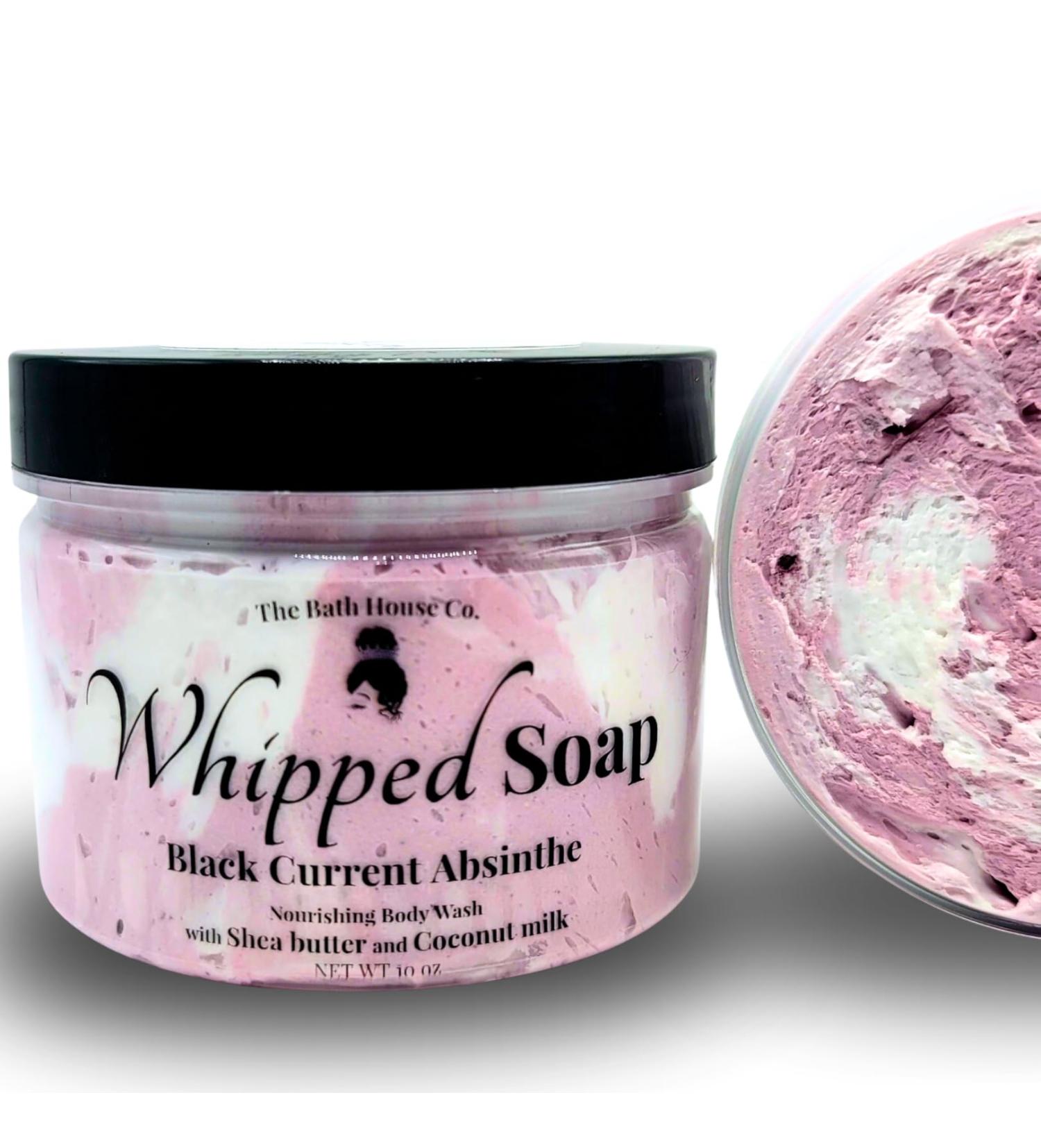 Whipped Soap Body Wash | Black Current Absinthe 10.00 Ounce (Pack of 1) white