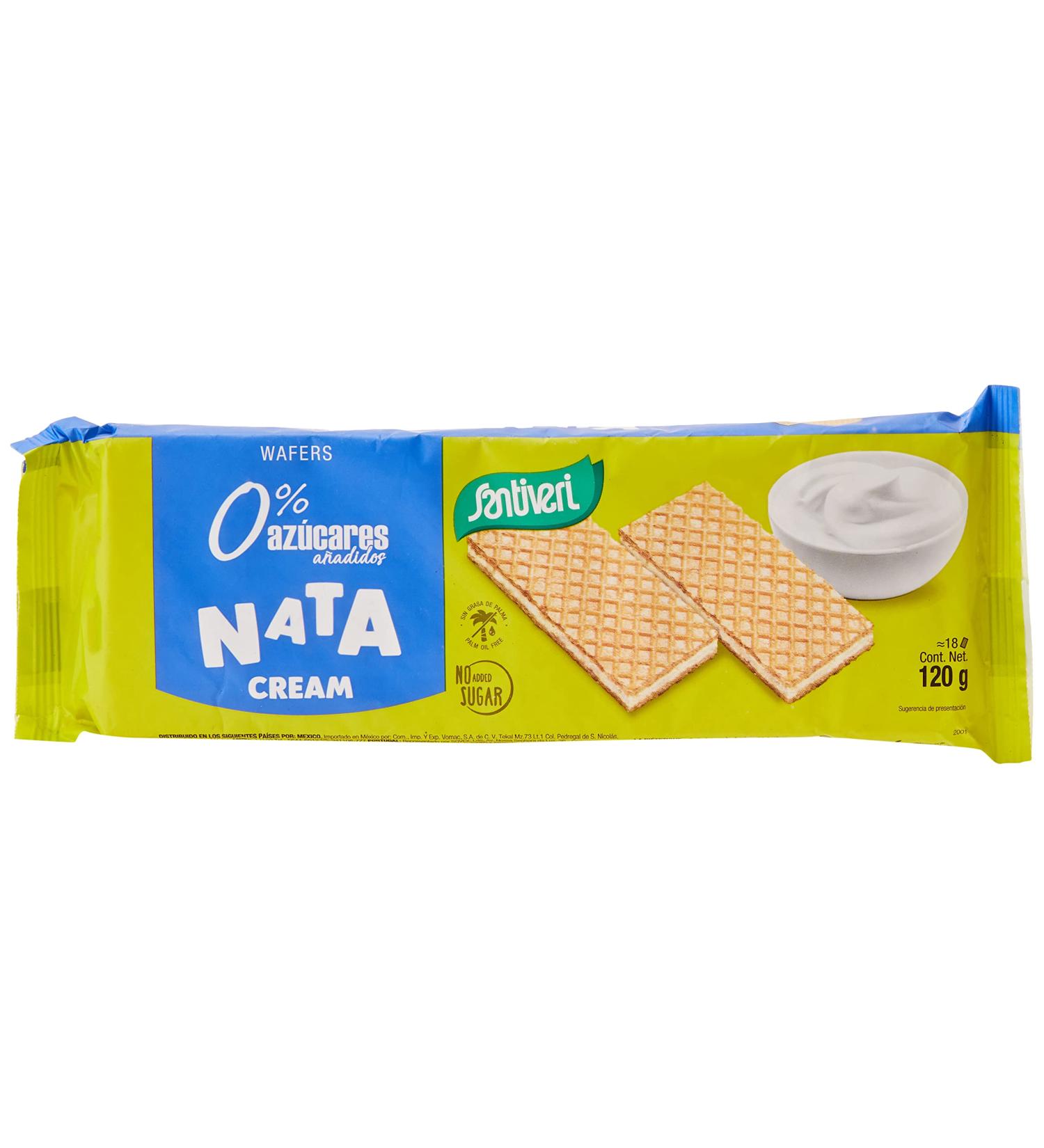 Santiveri Galletas Rellenas Nata - Buy Online on GoSupps.com