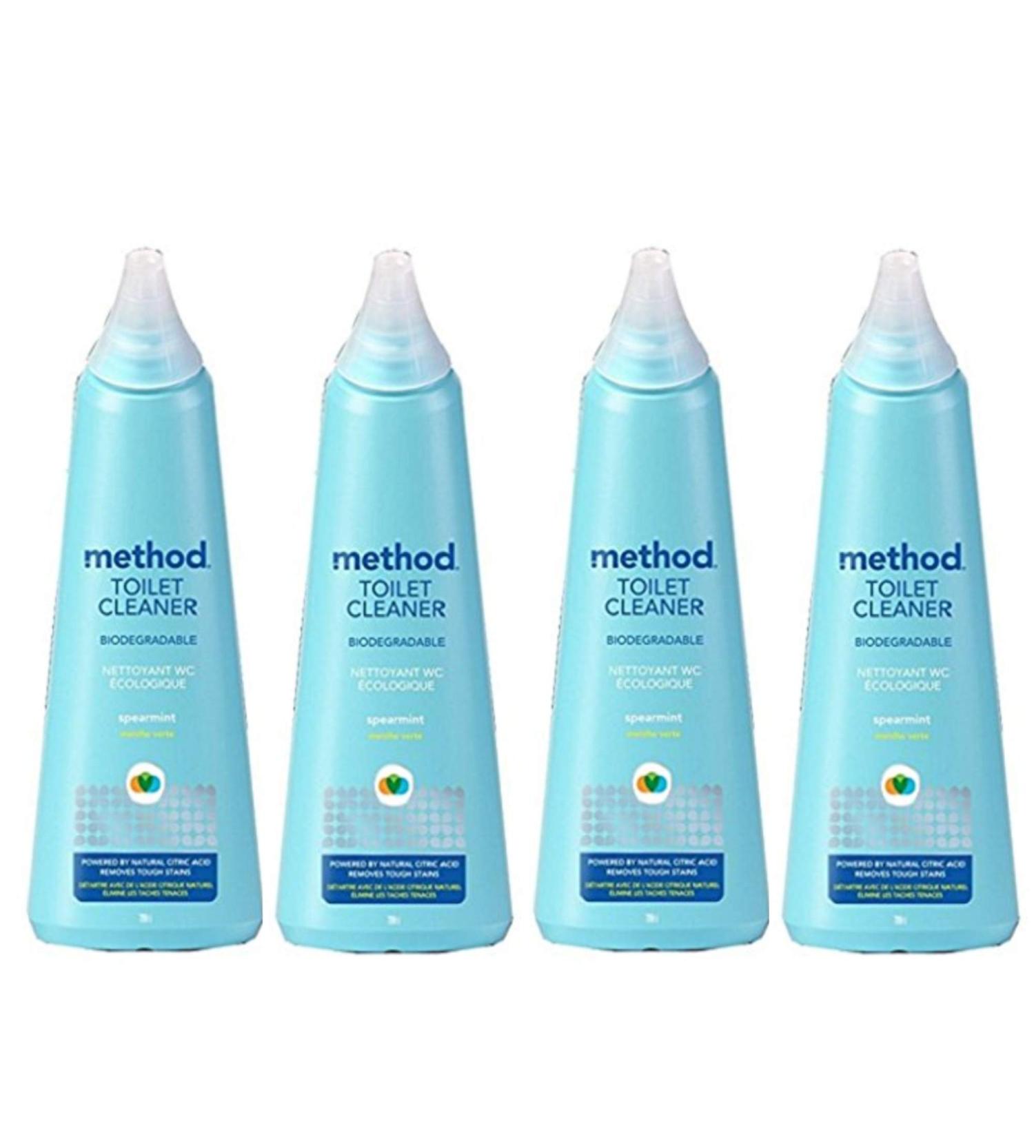 Method Antibacterial Toilet Bowl Cleaner - Spearmint - 24 oz - 4 Pack