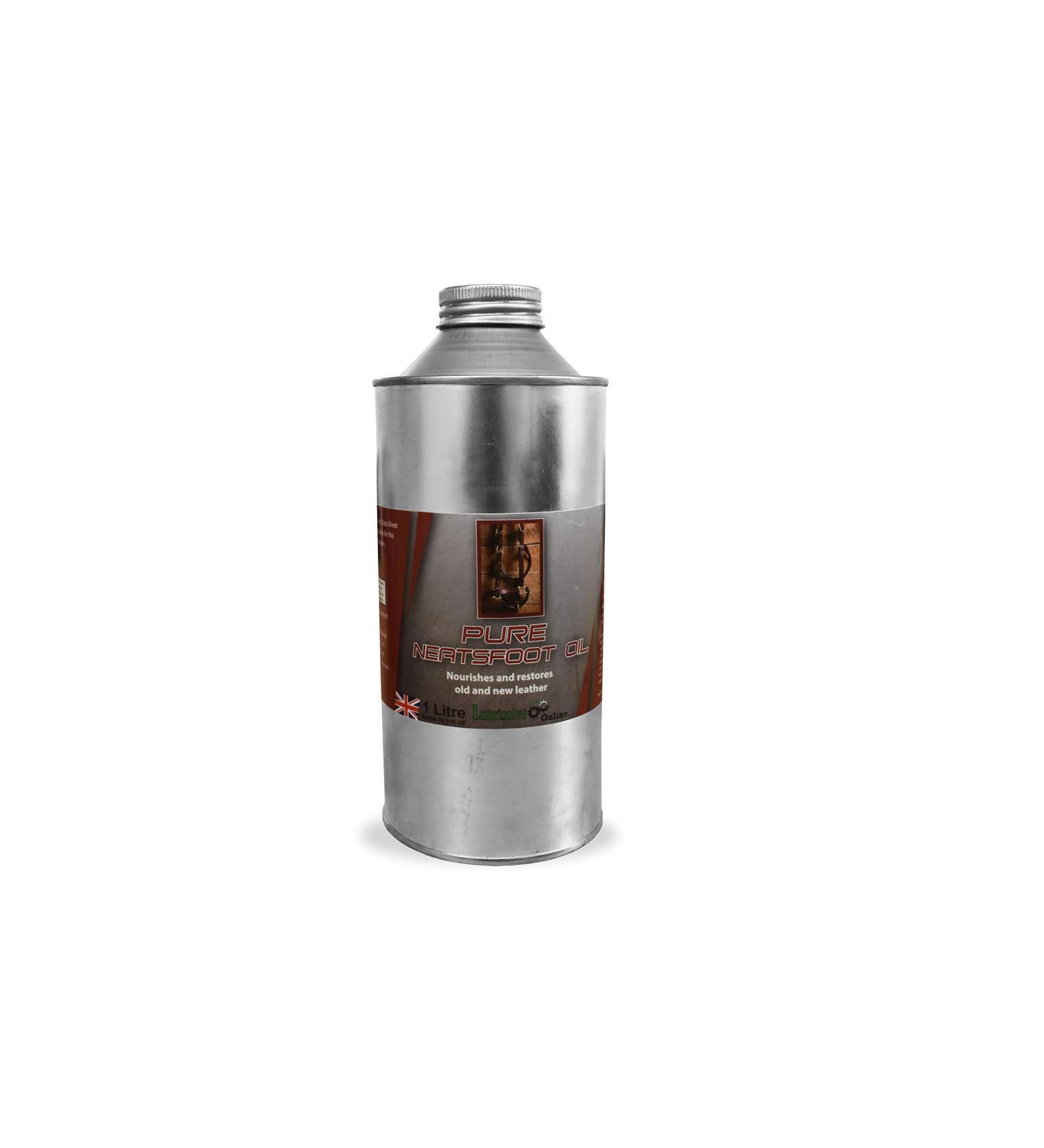 1 liter 100% pure Neatsfoot Oil (1 liter) 1 l (1 pack)